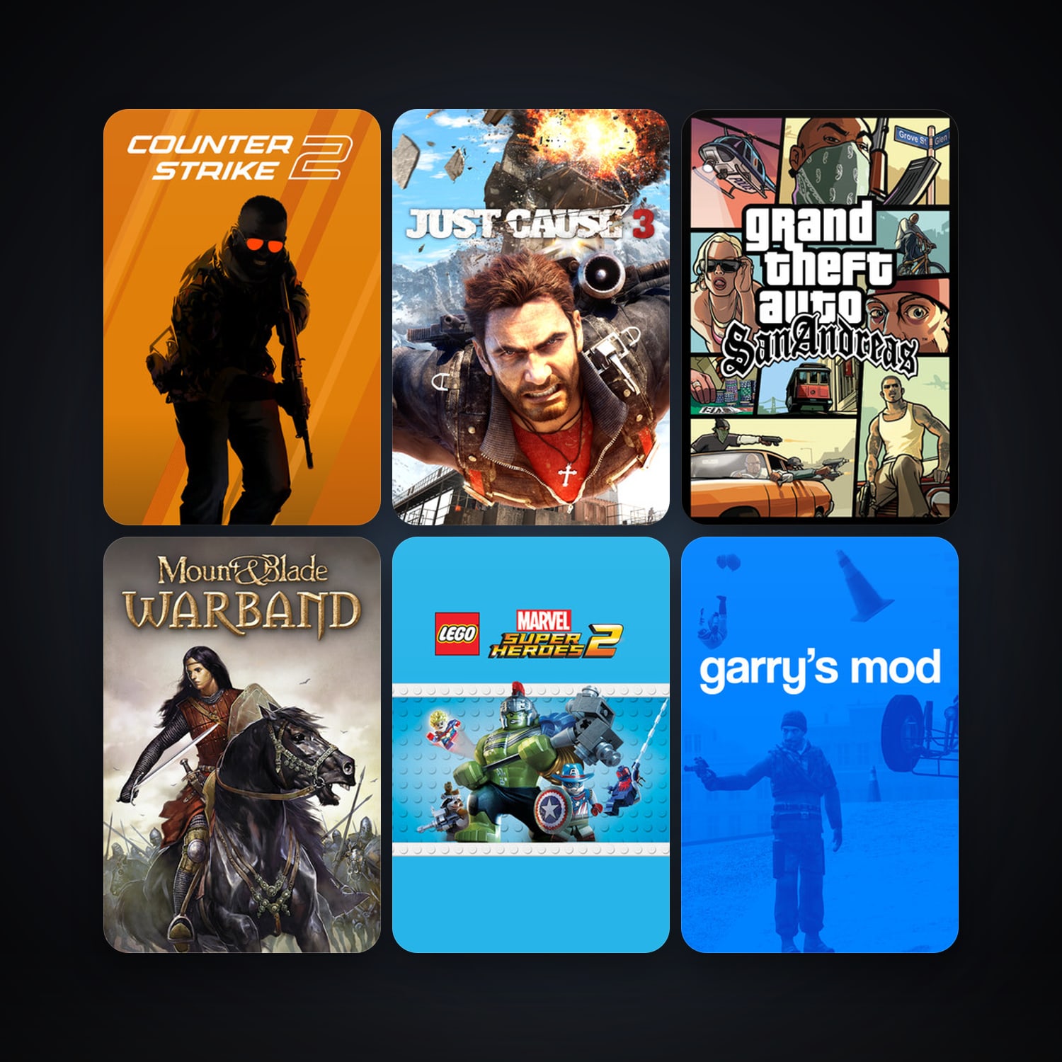 Half-Life + CS2 Prime, 157 games, Steam 11, clean — HabibiAccounts