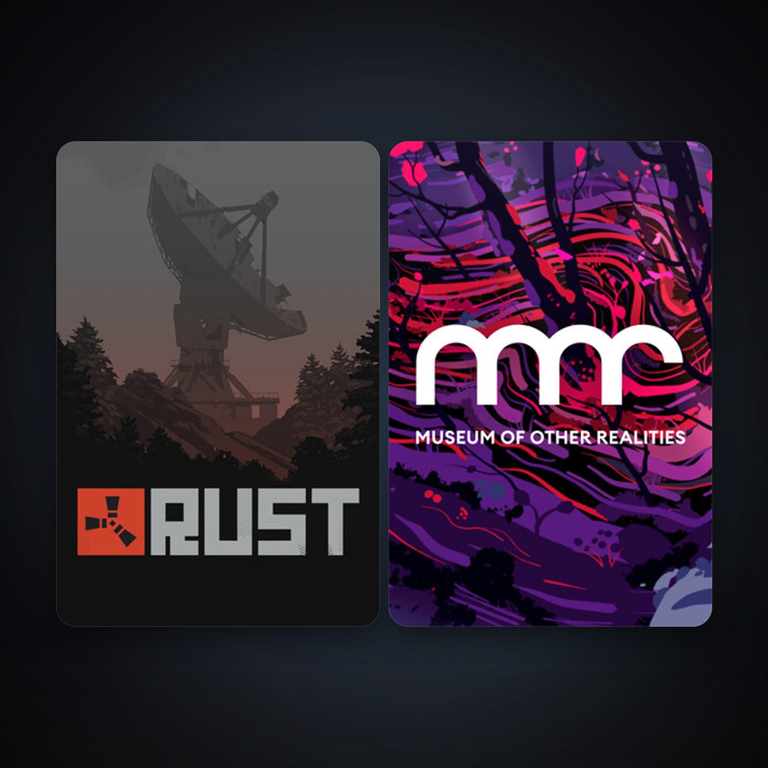 Rust + Museum of Other Realities, 3 games, clean — HabibiAccounts