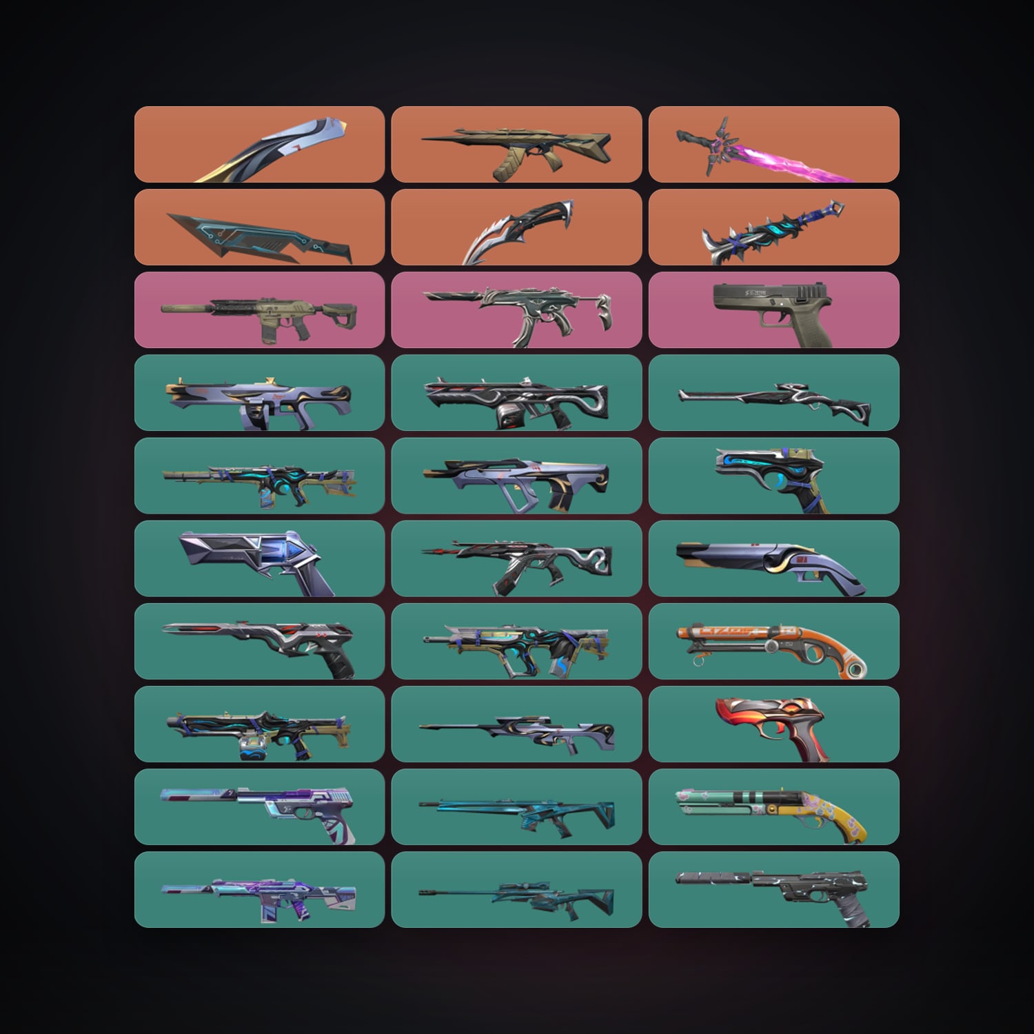 EU Gold 2 locker — 5 knives, 59 skins, lvl 220 — HabibiAccounts