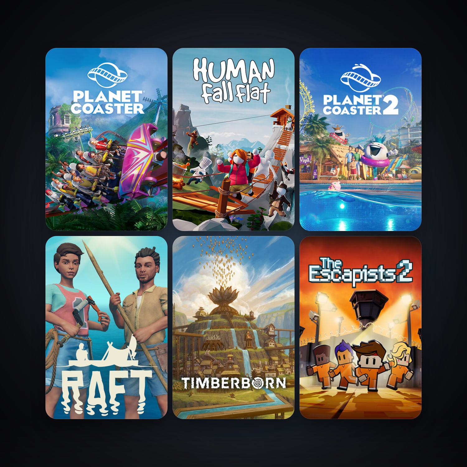 Stardew Valley + Human: Fall Flat, 27 games, clean — HabibiAccounts