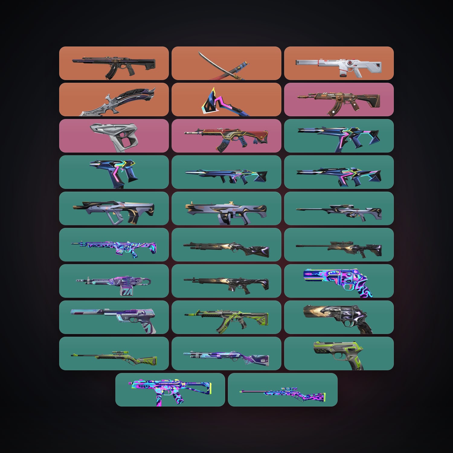 NA Bronze 2 locker — 3 knives, 29 skins, lvl 60 — HabibiAccounts