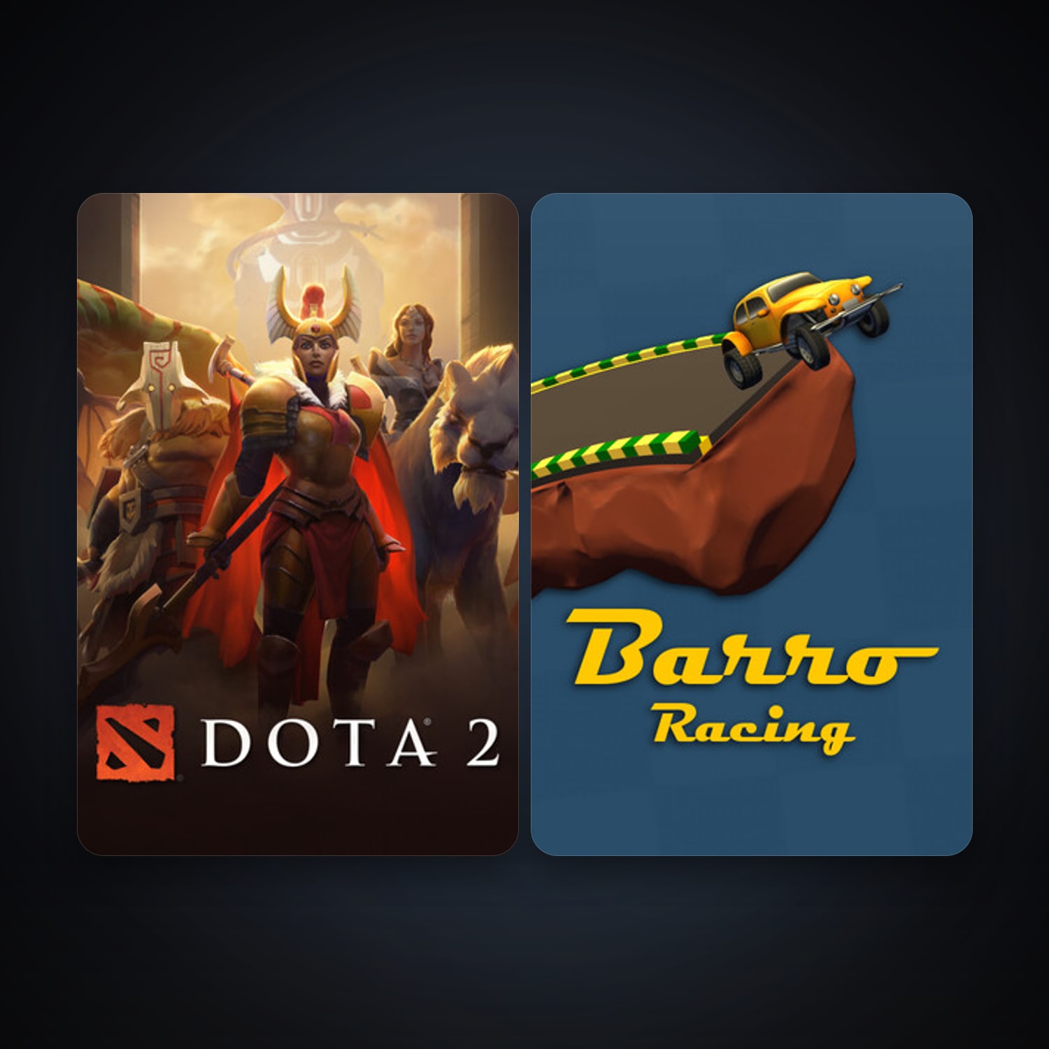 Dota 2 + Free CS2 (No Prime), 6 games, clean — HabibiAccounts