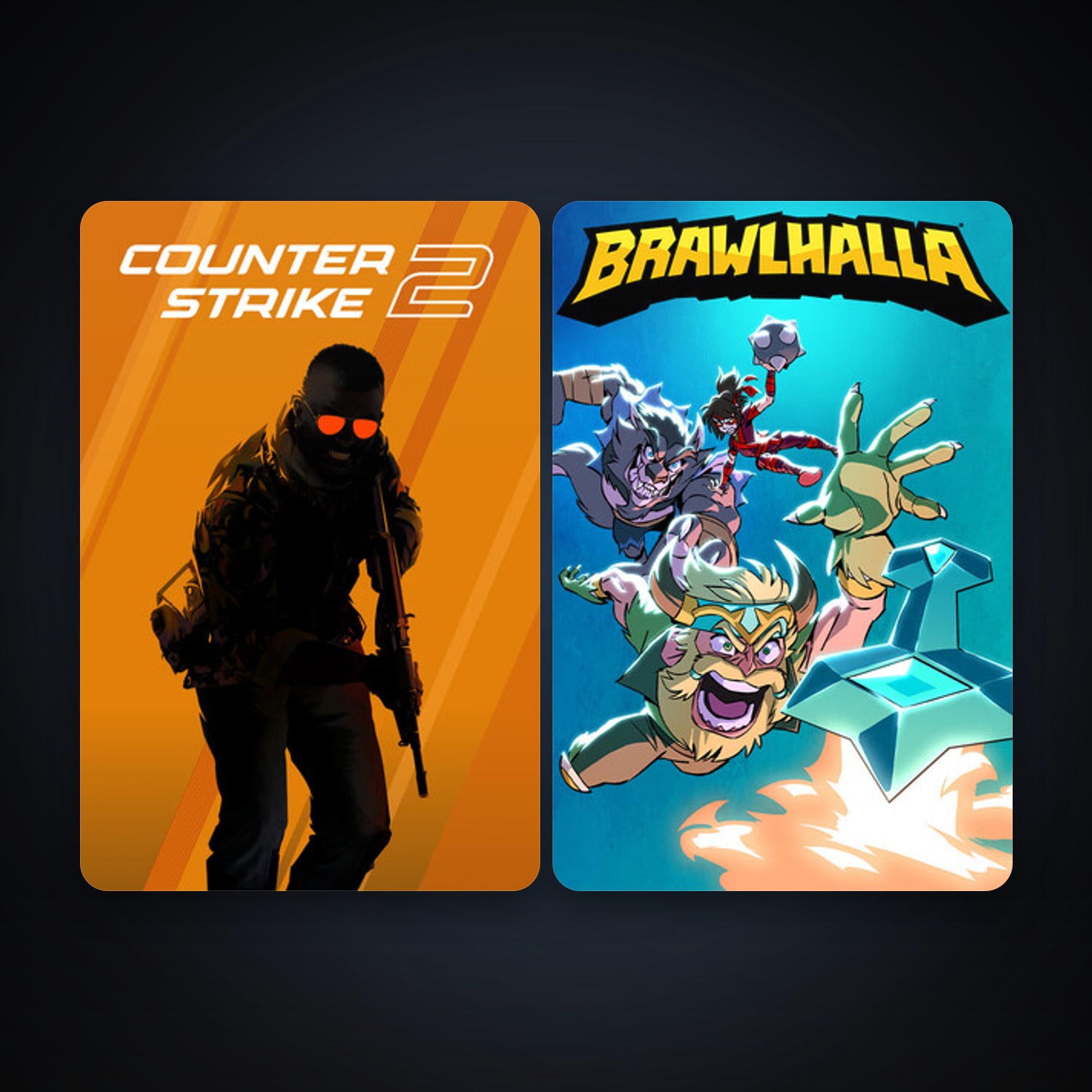 CS2 Prime + Brawlhalla, 4 games, clean — HabibiAccounts