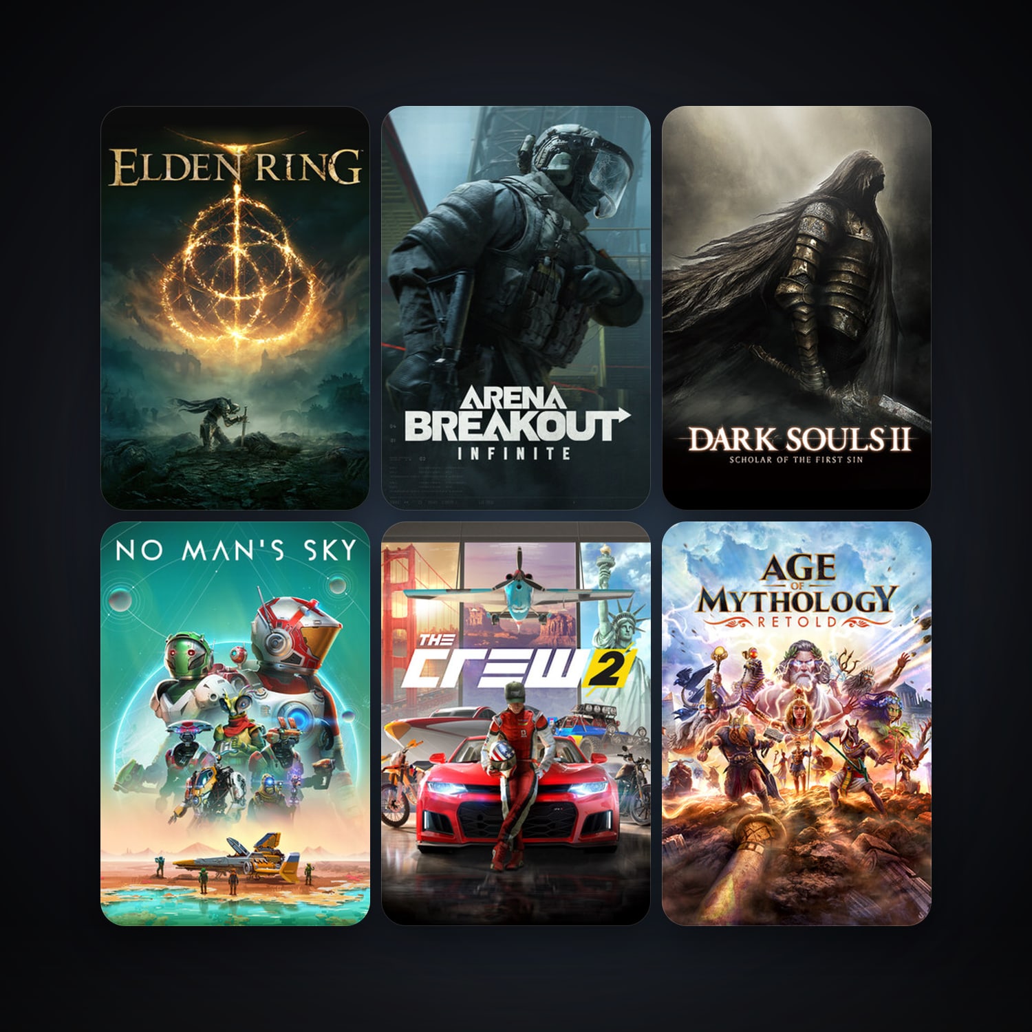No Man's Sky + DARK SOULS II: Scholar of the First Sin, 54 games, clean — HabibiAccounts