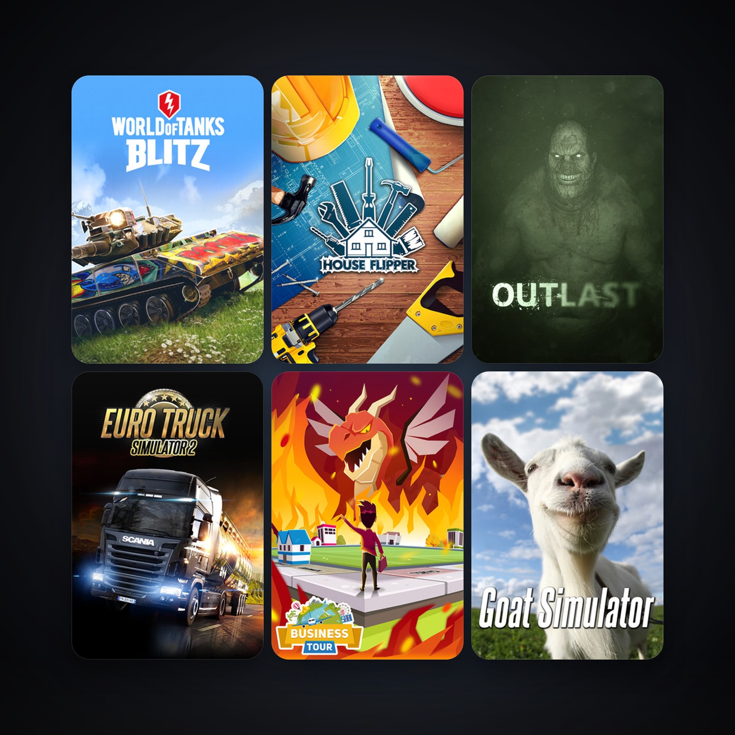 LIMBO + Euro Truck Simulator 2, 28 games, clean — HabibiAccounts