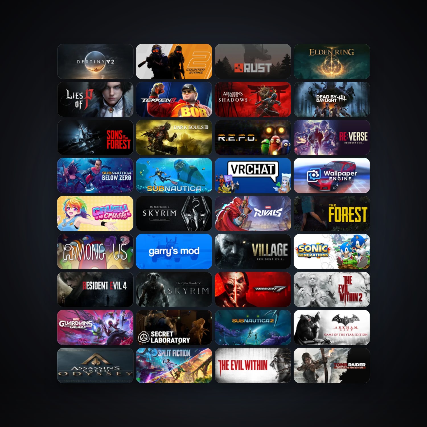 Steam 135 games, Steam 34, clean — HabibiAccounts
