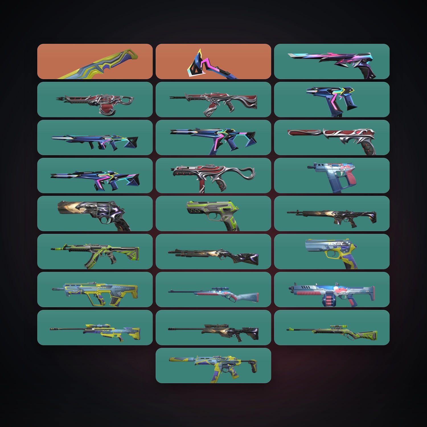 EU Gold 1 locker — 2 knives, 26 skins, lvl 93 — HabibiAccounts