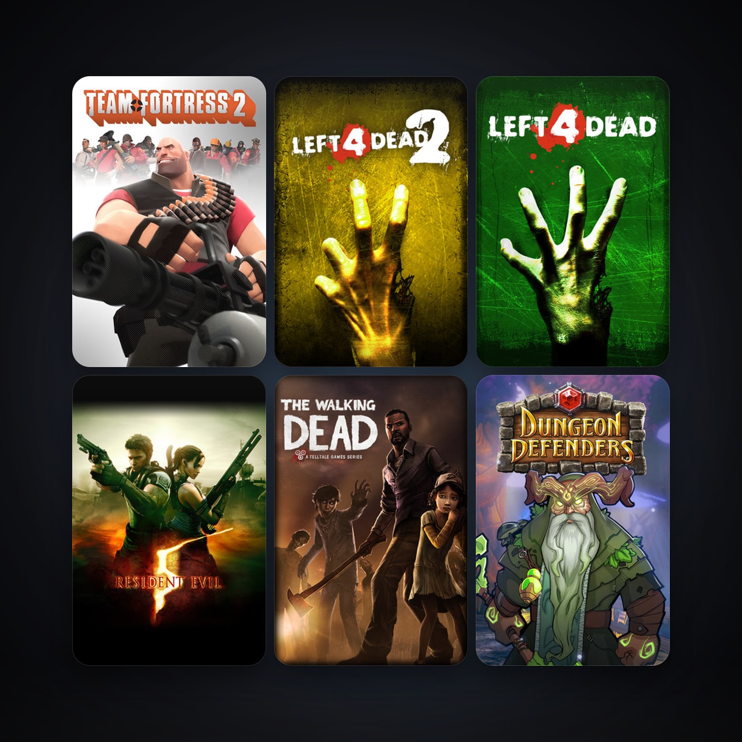 Team Fortress 2 + Left 4 Dead, 87 games, Steam 11, clean — HabibiAccounts