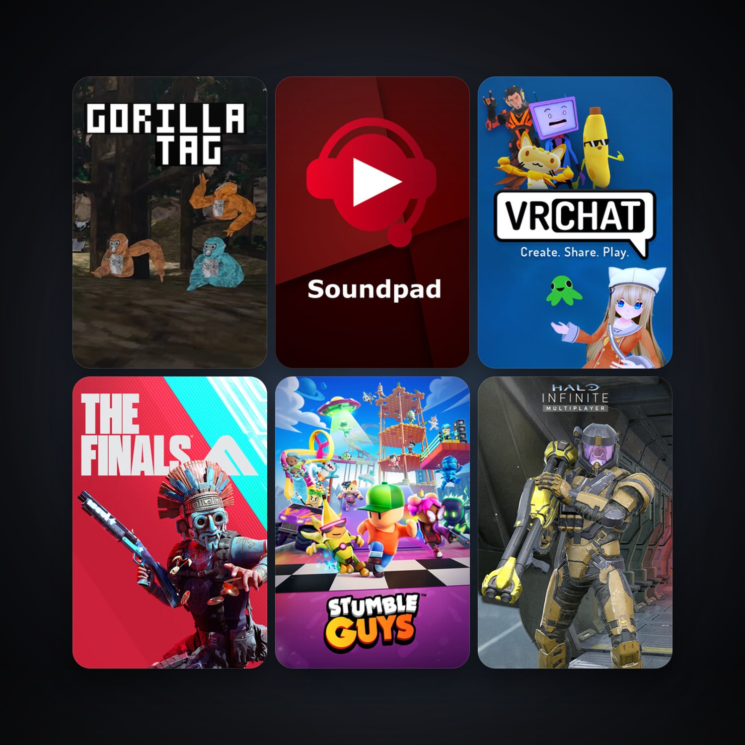 VRChat + Soundpad, 14 games, clean — HabibiAccounts