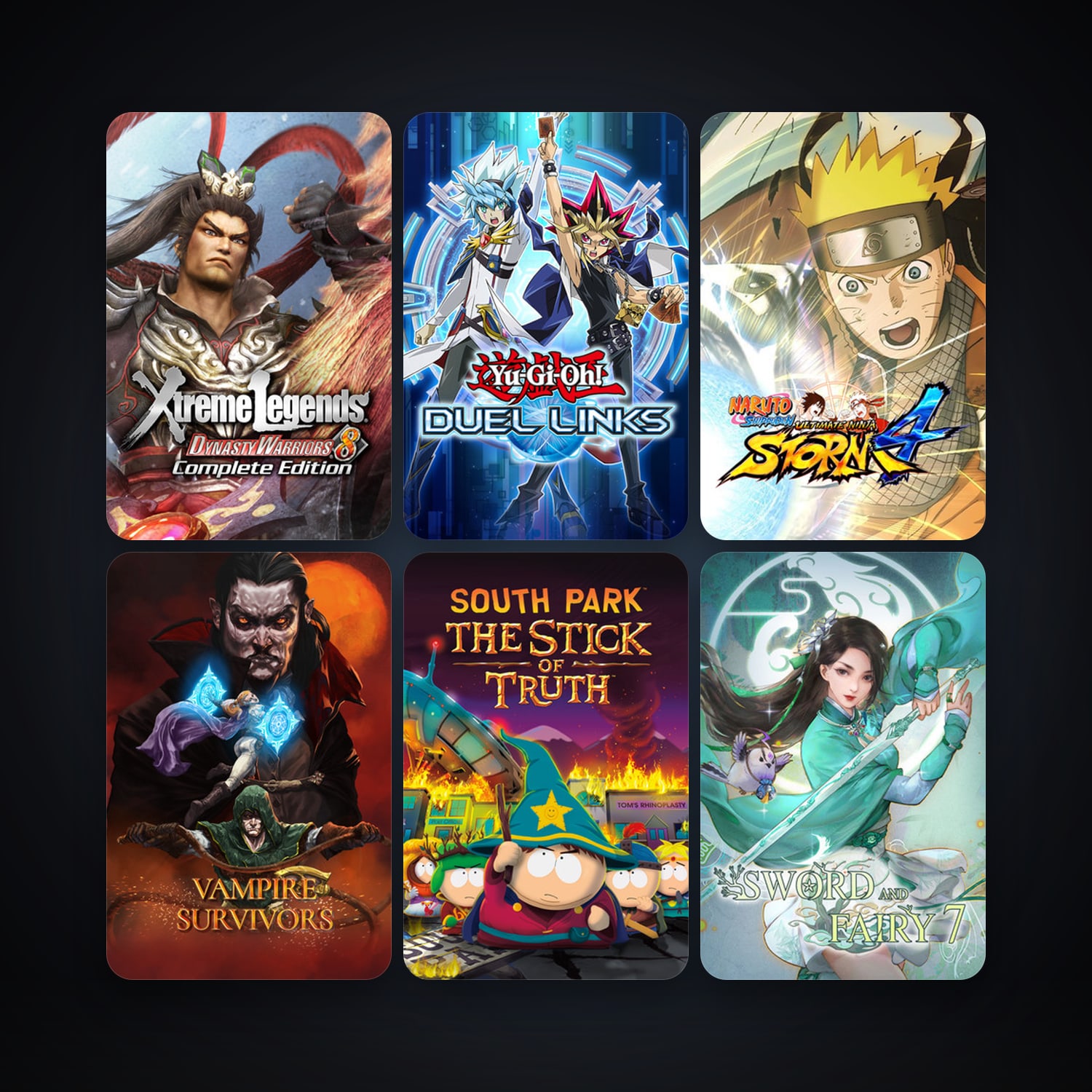 Castle Crashers + South Park: The Stick of Truth, 27 games, clean — HabibiAccounts