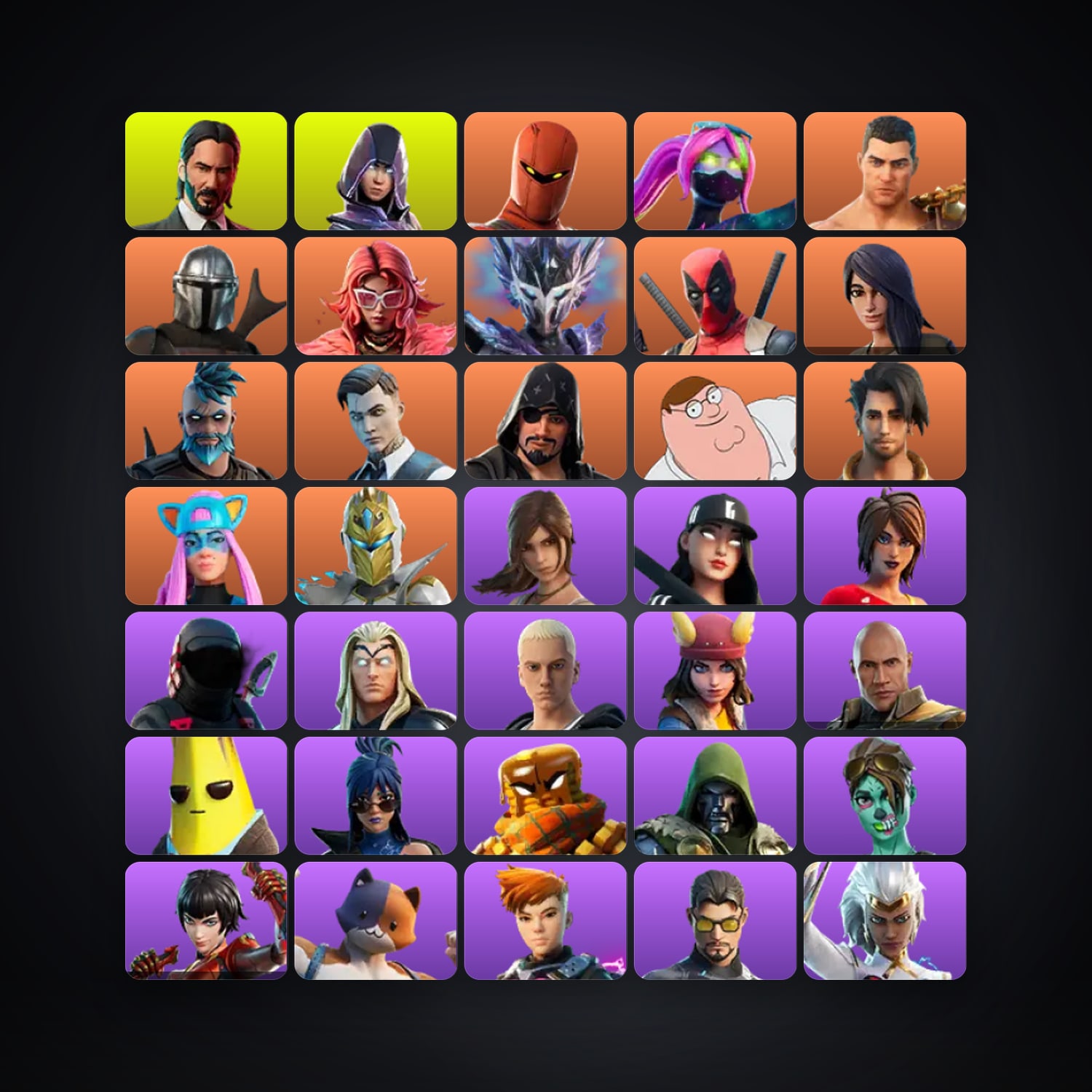 Epic — 36 games — HabibiAccounts