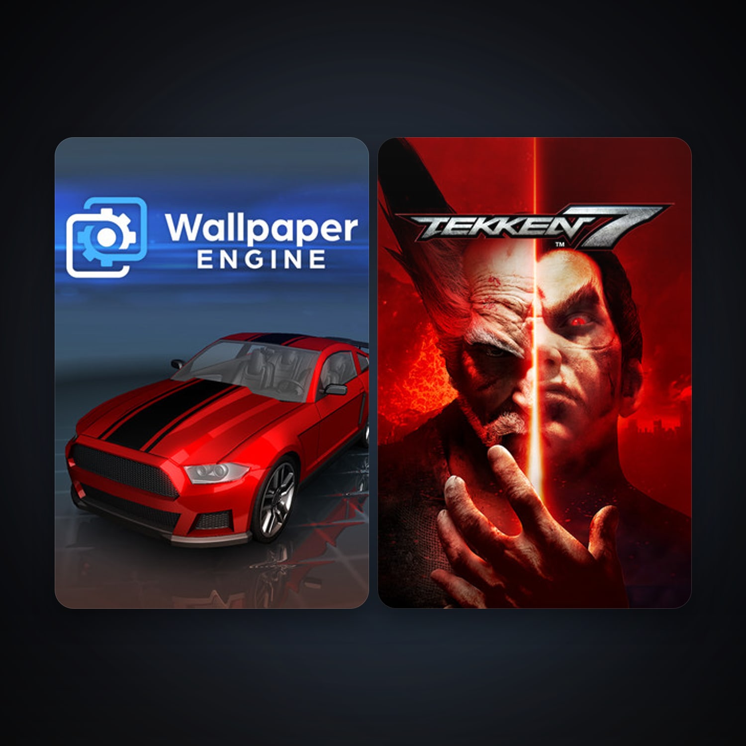 TEKKEN 7 + Wallpaper Engine, 3 games, clean — HabibiAccounts