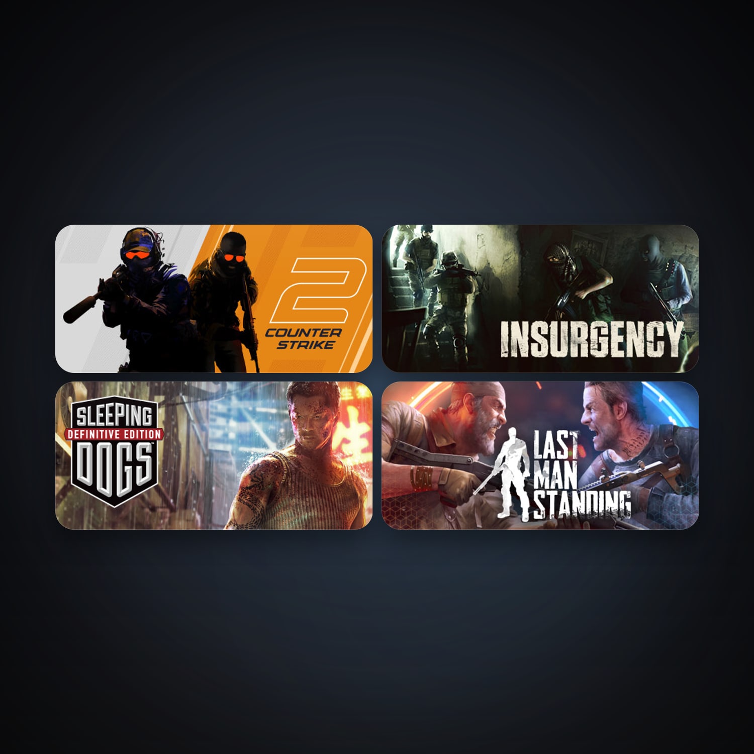 CS2 Prime + Insurgency, 5 games, clean — HabibiAccounts