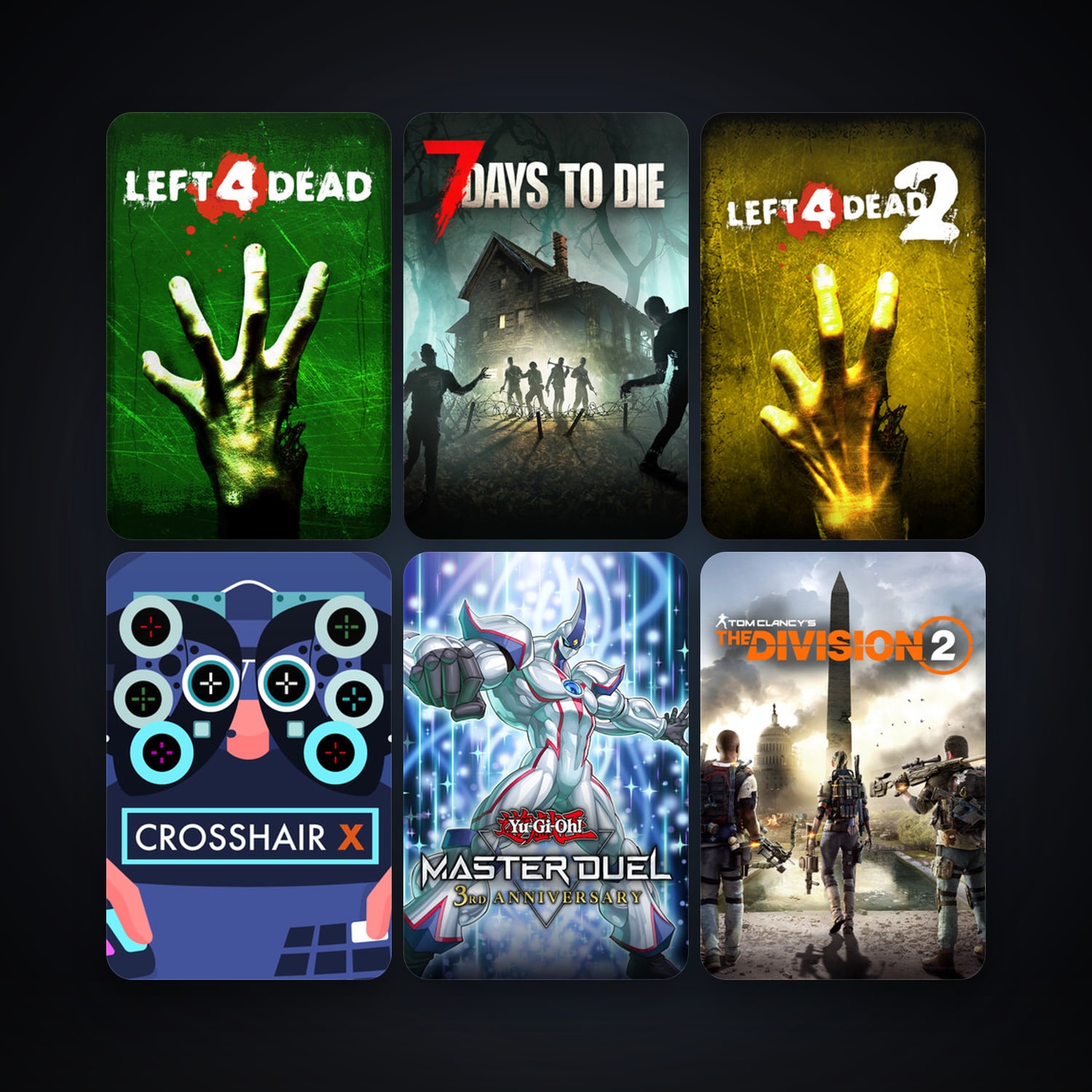 Left 4 Dead + Left 4 Dead 2, 95 games, Steam 14, clean — HabibiAccounts