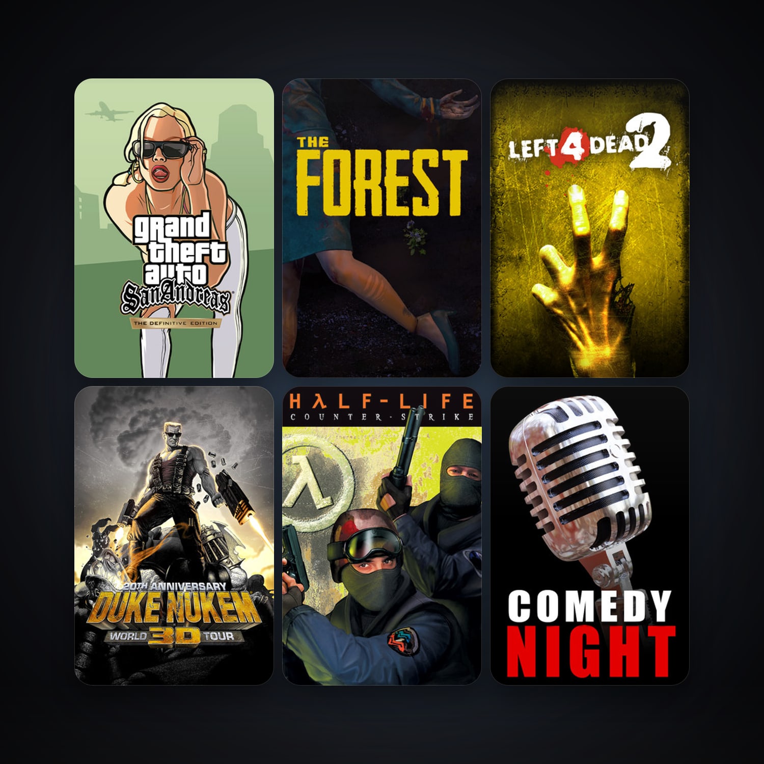 Counter-Strike + Left 4 Dead 2, 22 games, clean — HabibiAccounts