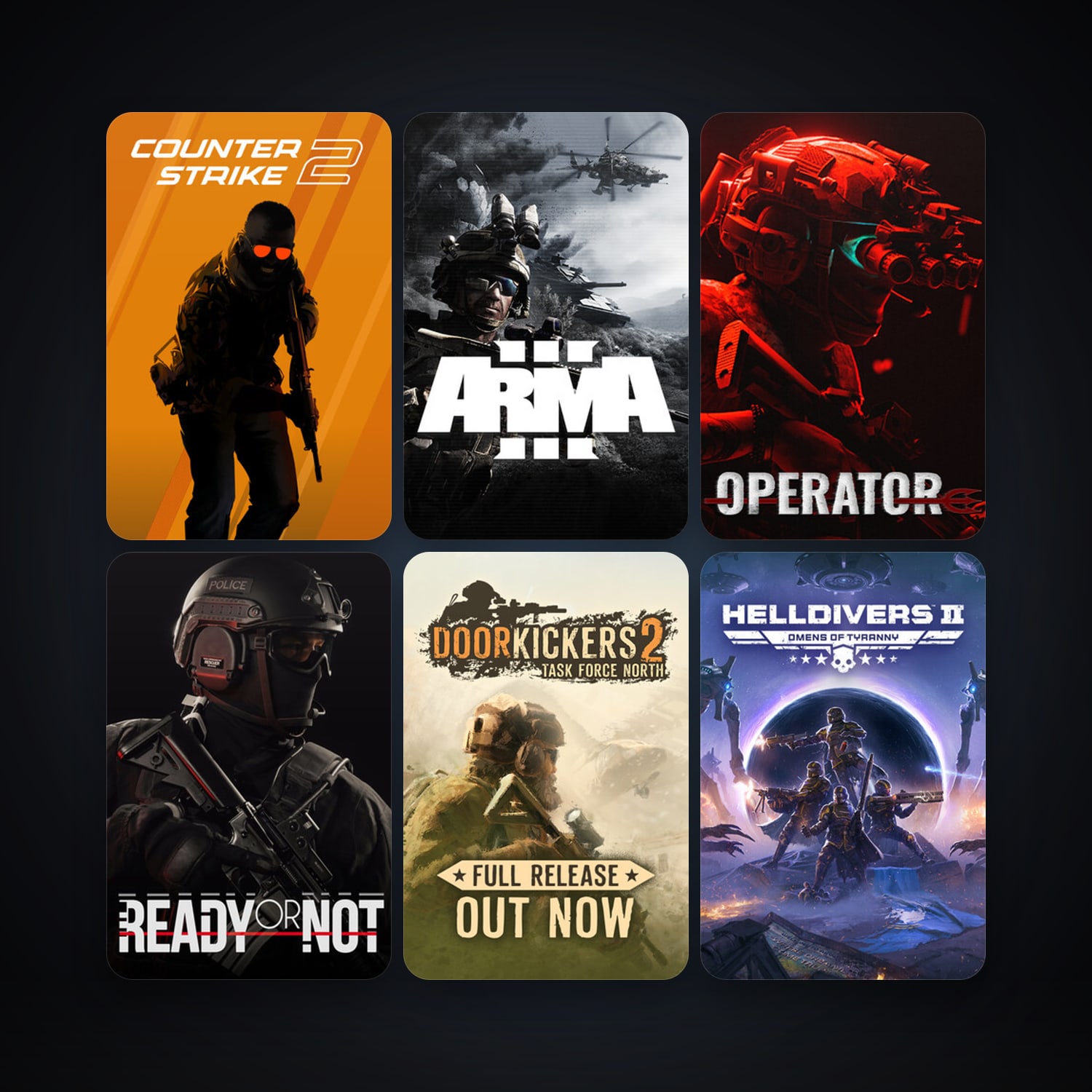 CS2 Prime + Arma 3, 55 games, clean — HabibiAccounts