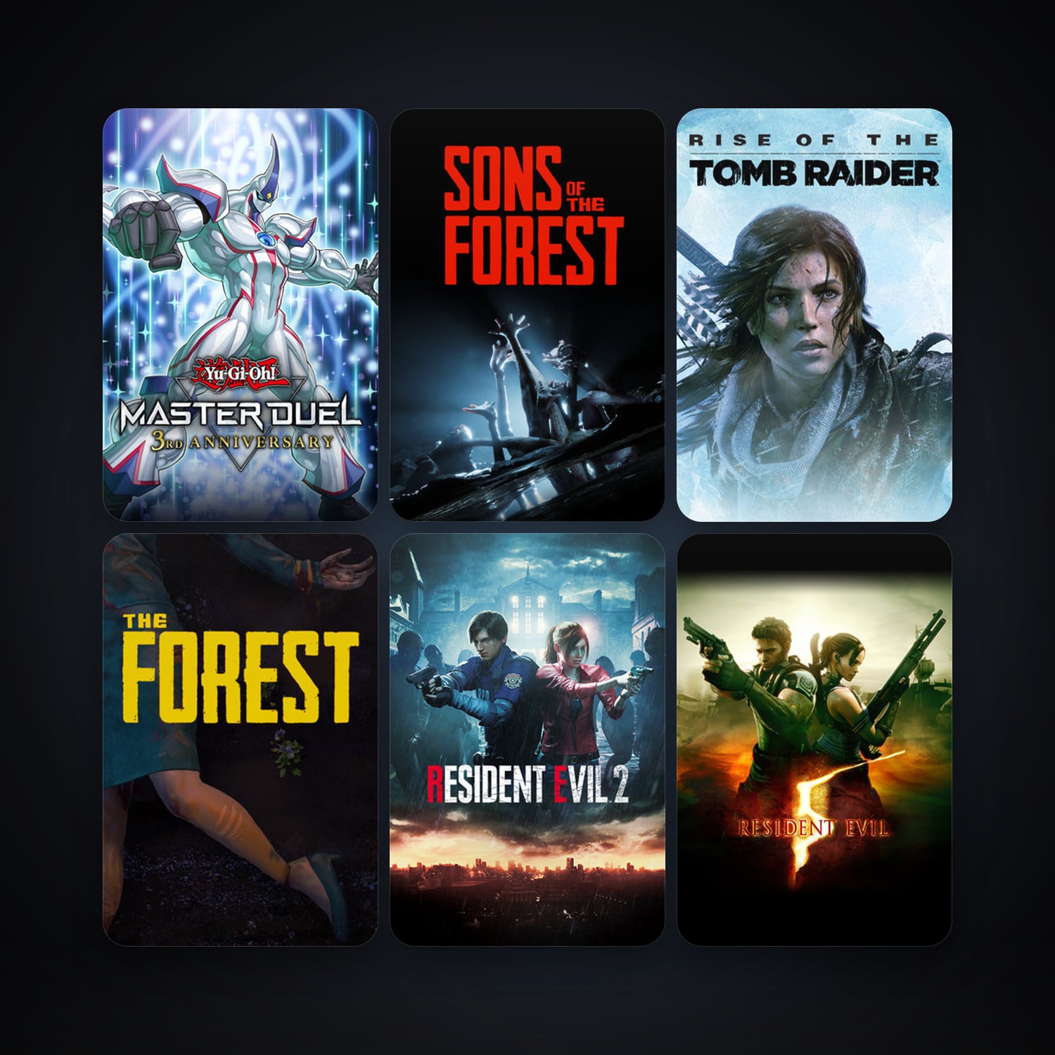 Resident Evil 5 + Resident Evil 6, 17 games, Steam 13, clean — HabibiAccounts