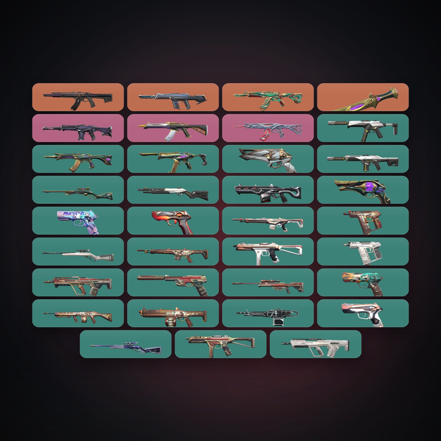BR Plat 3 locker — 1 knives, 37 skins, lvl 149 — HabibiAccounts