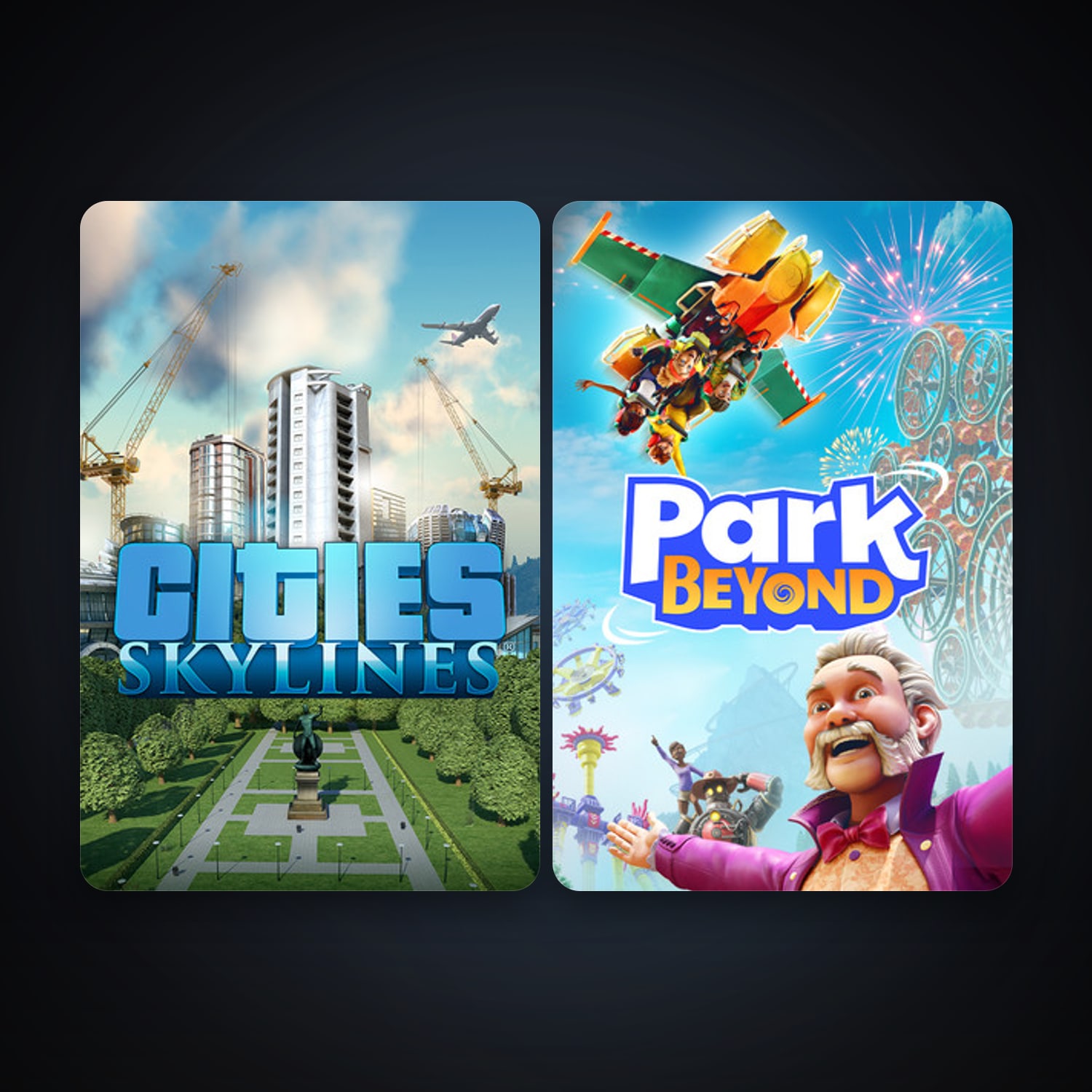 Cities: Skylines + Park Beyond, 3 games, clean — HabibiAccounts