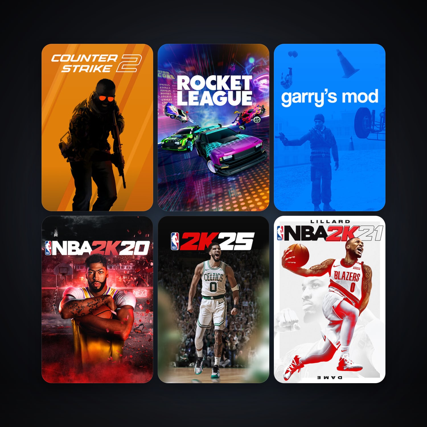 CS2 Prime + Garry's Mod, 161 games, Steam 22, clean — HabibiAccounts