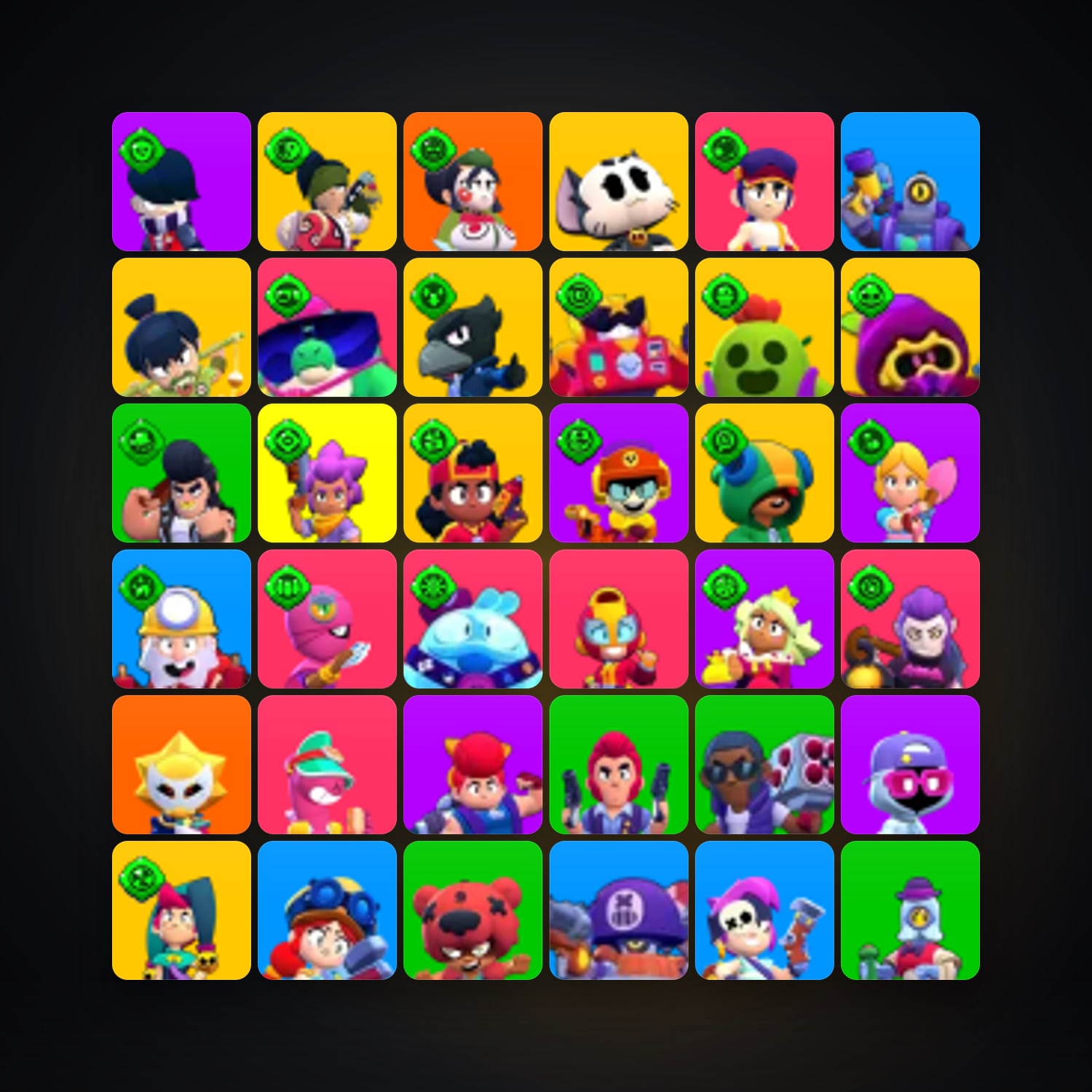 104 Brawlers | 29.1K Trophies — Supercell Account — HabibiAccounts
