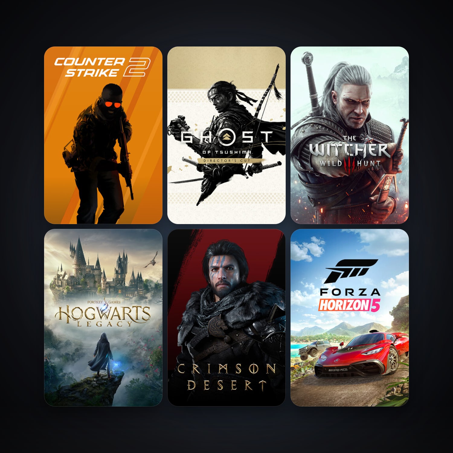 CS2 Prime + The Witcher 3: Wild Hunt, 24 games, Steam 10, clean — HabibiAccounts