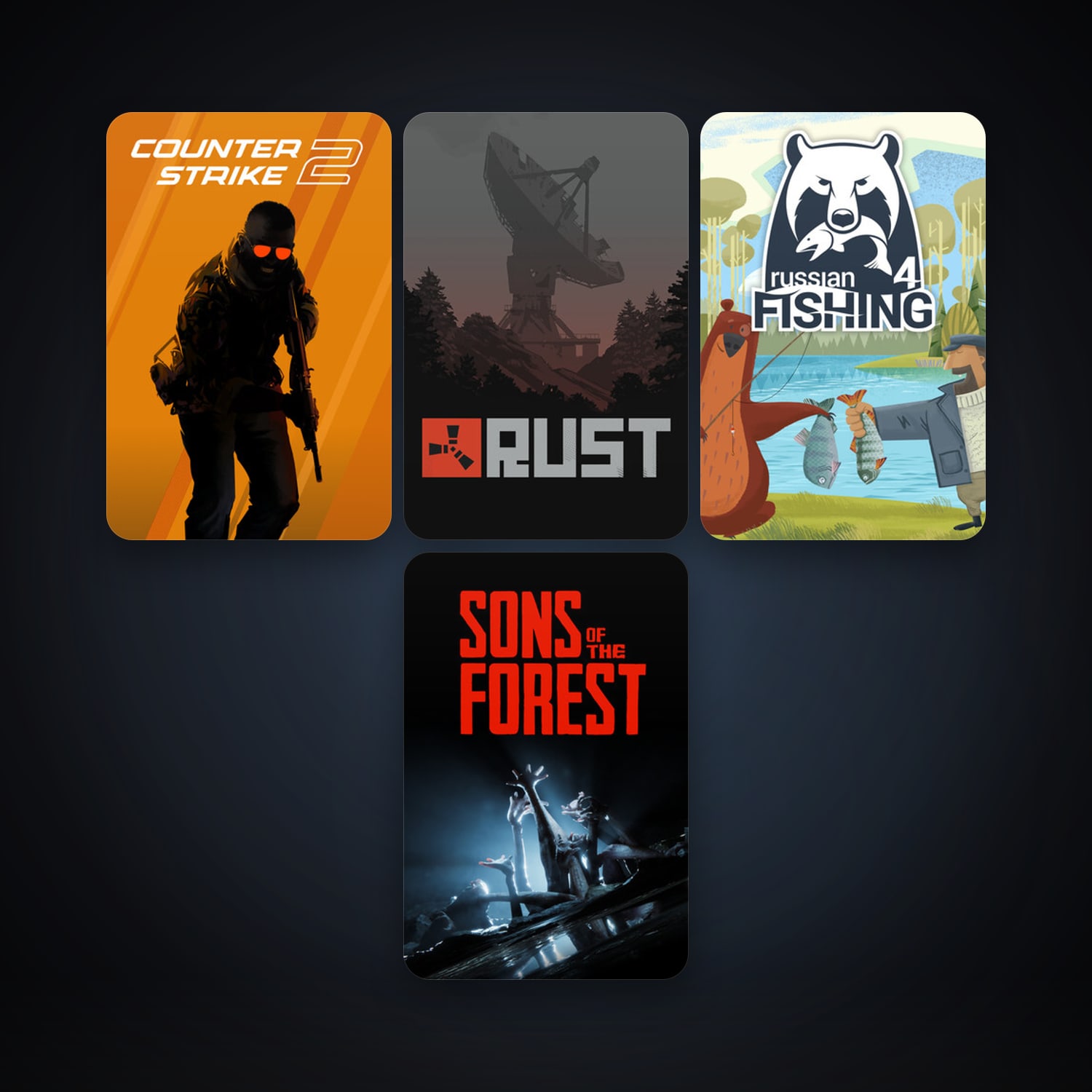 CS2 Prime + Rust, 11 games, clean — HabibiAccounts