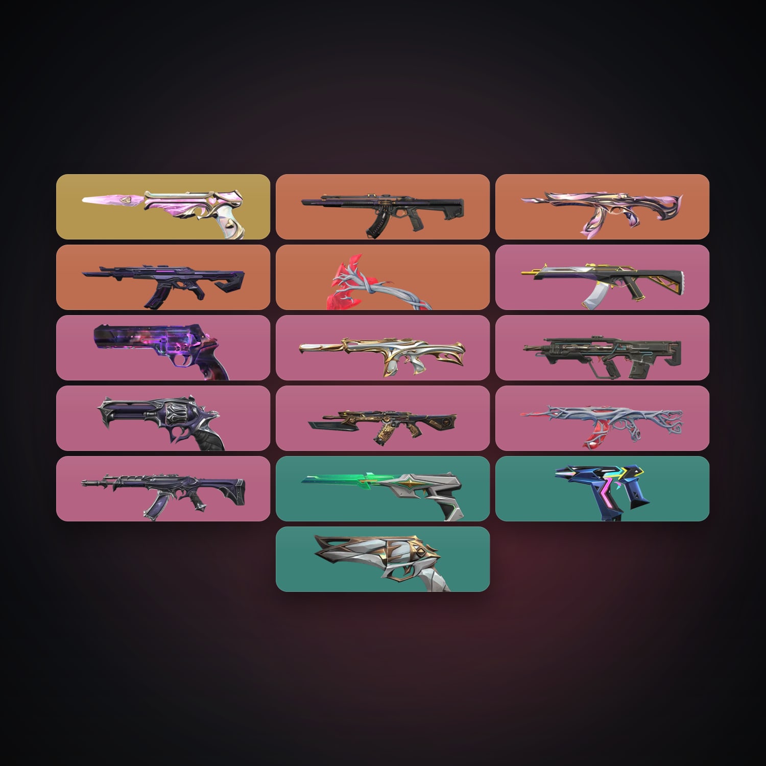 EU Silver 3 locker — 1 knives, 18 skins, lvl 176 — HabibiAccounts