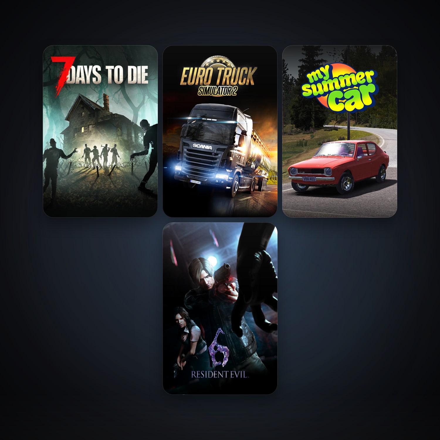 Free CS2 (No Prime) + Resident Evil 6, 9 games, clean — HabibiAccounts
