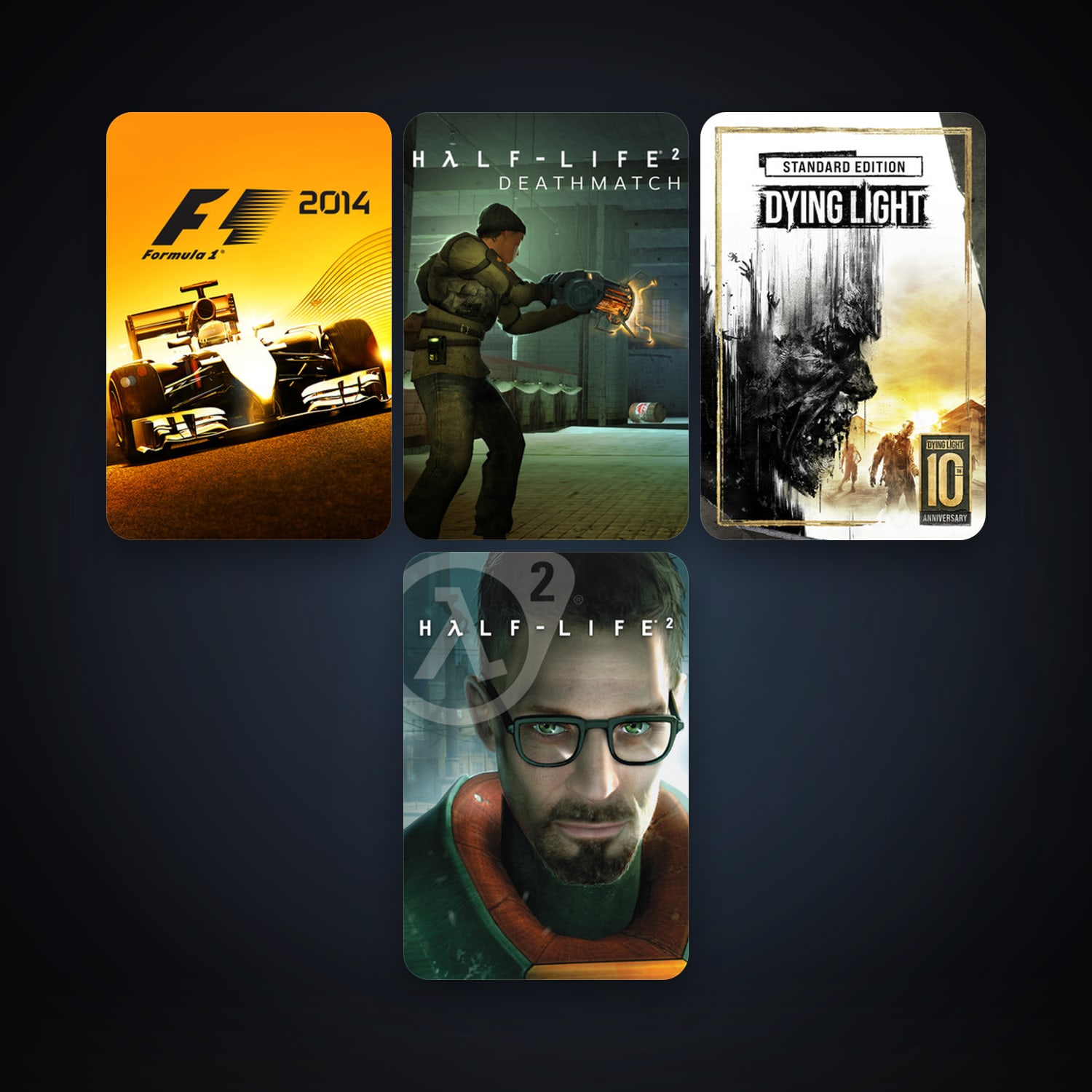 Half-Life 2 + Half-Life 2: Deathmatch, 5 games, clean — HabibiAccounts
