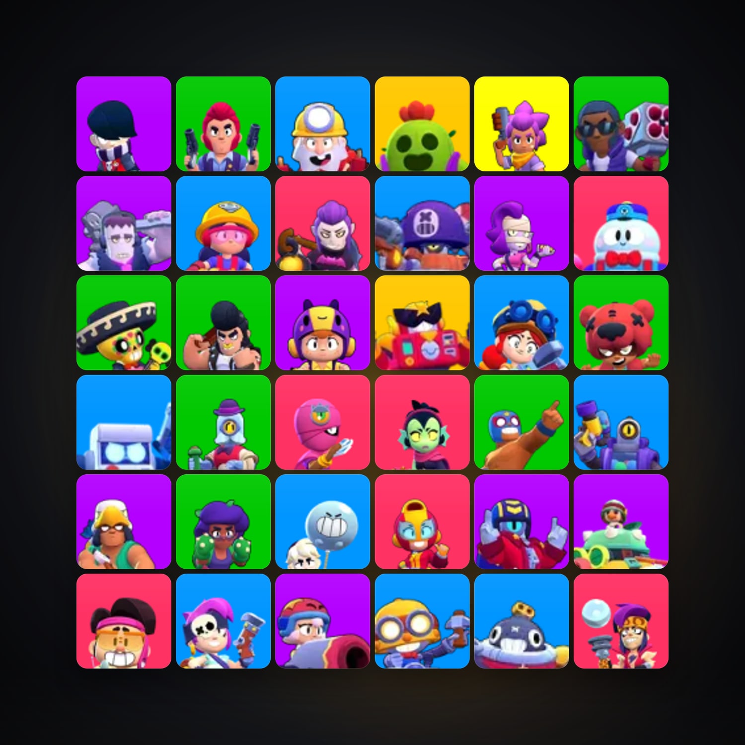 39 Brawlers | 6.7K Trophies — Supercell Account — HabibiAccounts