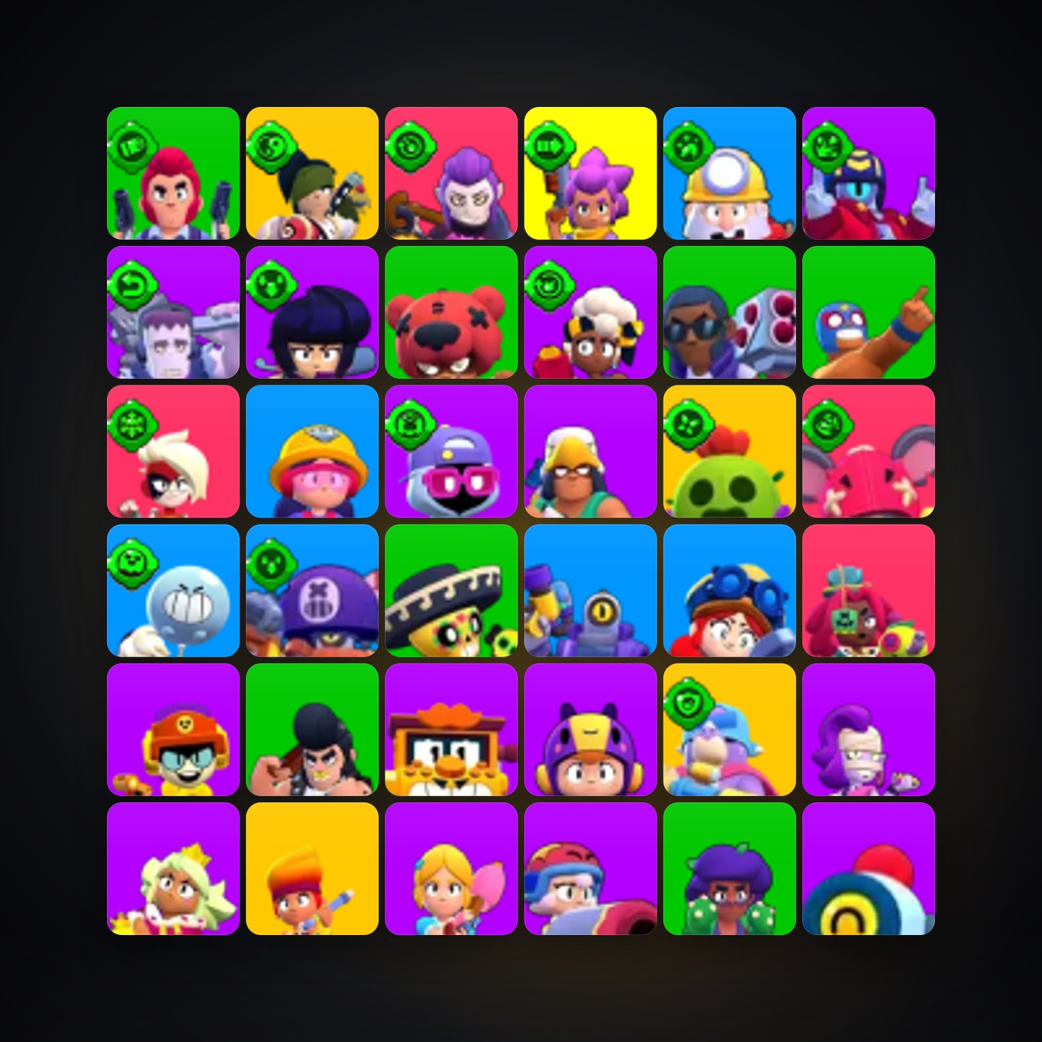 64 Brawlers | 8.9K Trophies — Supercell Account — HabibiAccounts