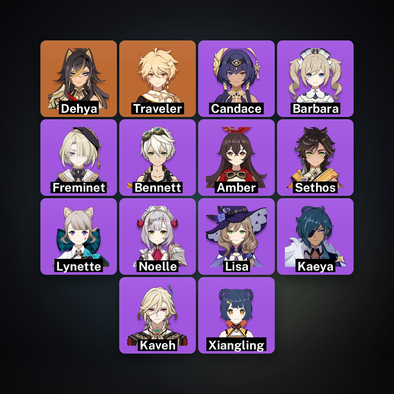 Genshin Impact | AR 29 | 14 Chars | 1× 5★ — HabibiAccounts