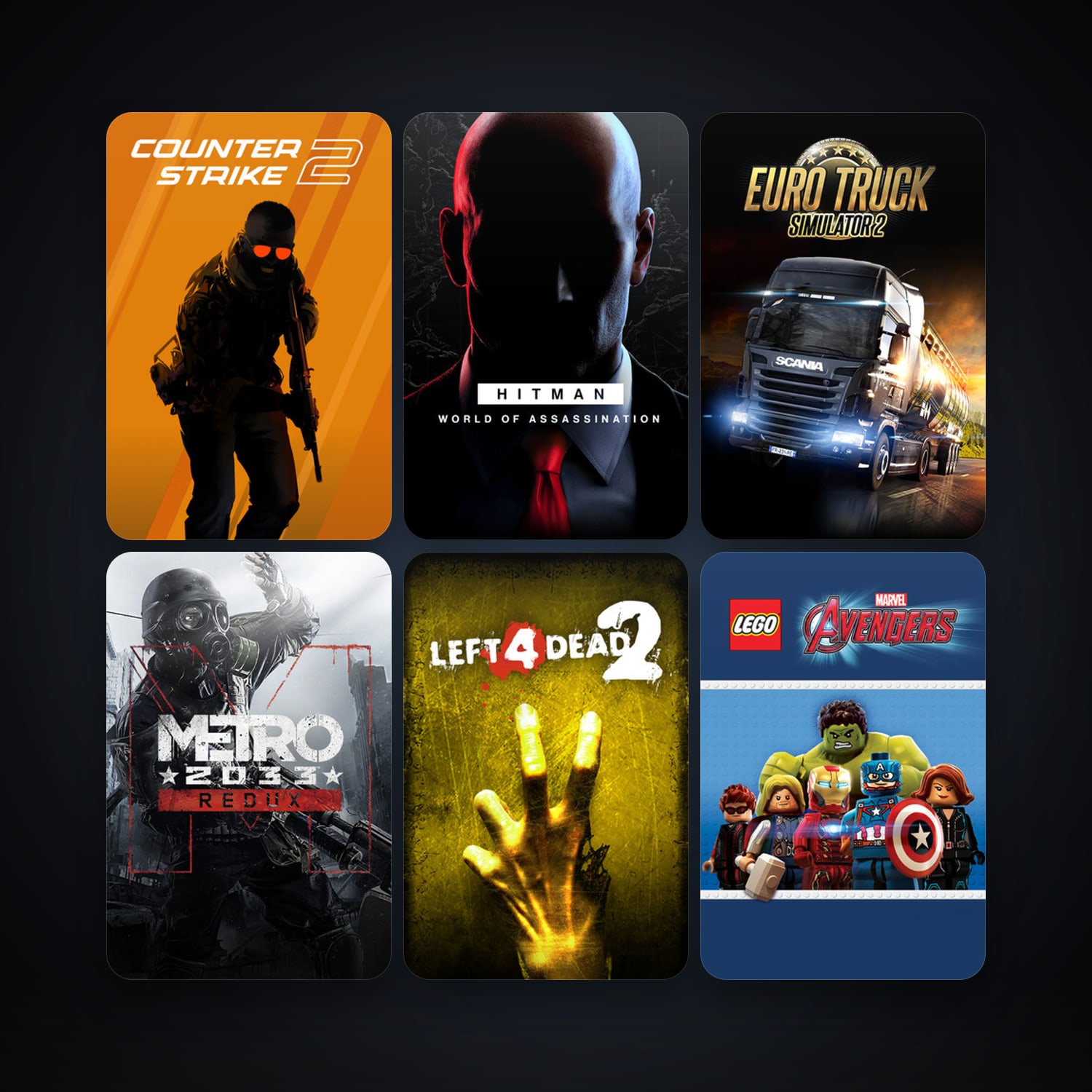 Left 4 Dead 2 + CS2 Prime, 14 games, clean · 260758150 — HabibiAccounts