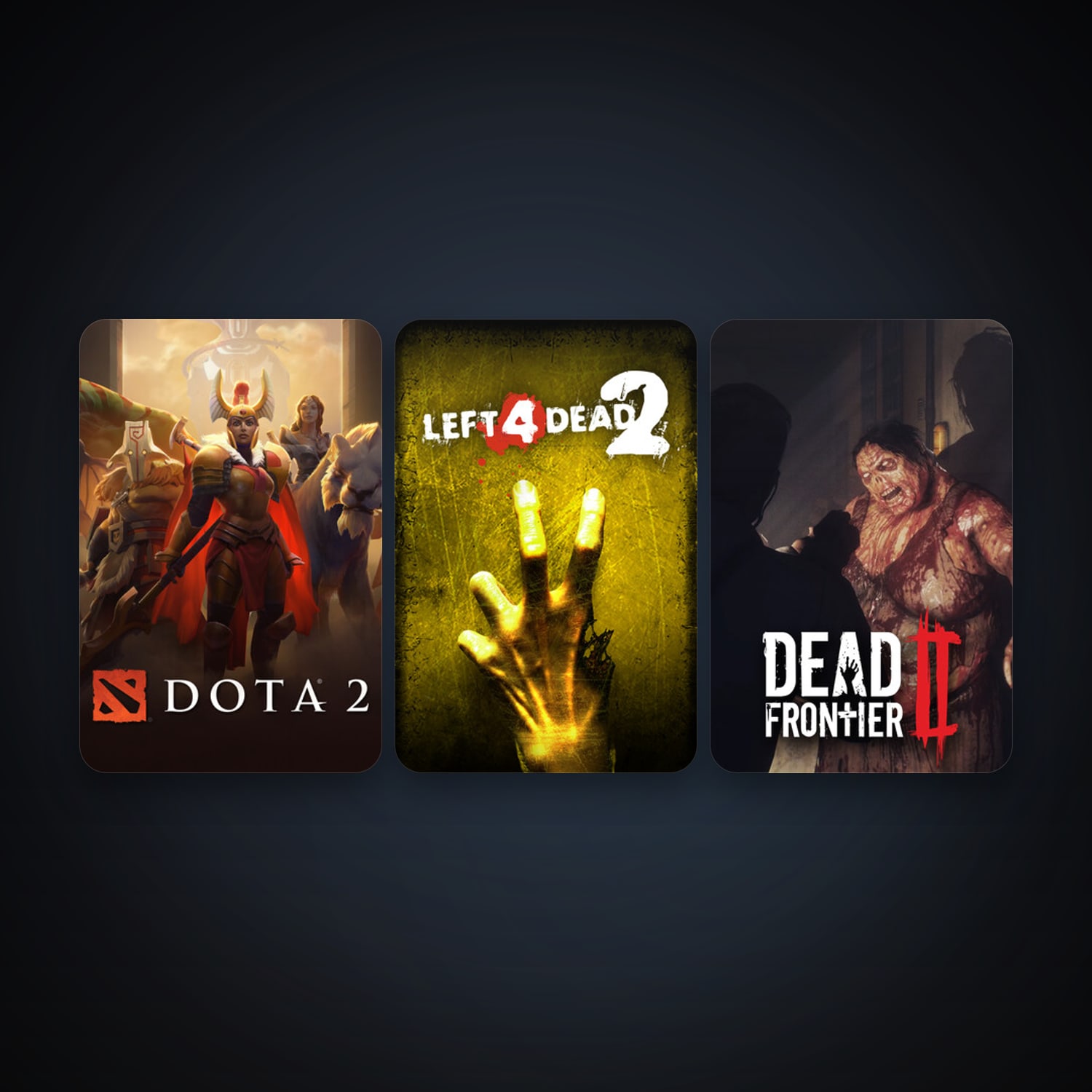 Left 4 Dead 2 + Dota 2, 9 games, clean — HabibiAccounts