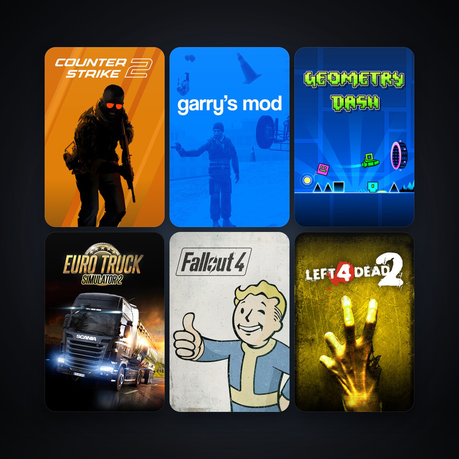 Left 4 Dead 2 + CS2 Prime, 37 games, Steam 11, clean — HabibiAccounts