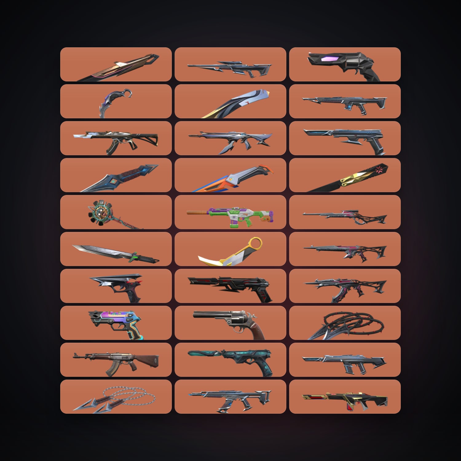 EU Plat 1 locker — 13 knives, 147 skins, lvl 278 · 260759068 — HabibiAccounts