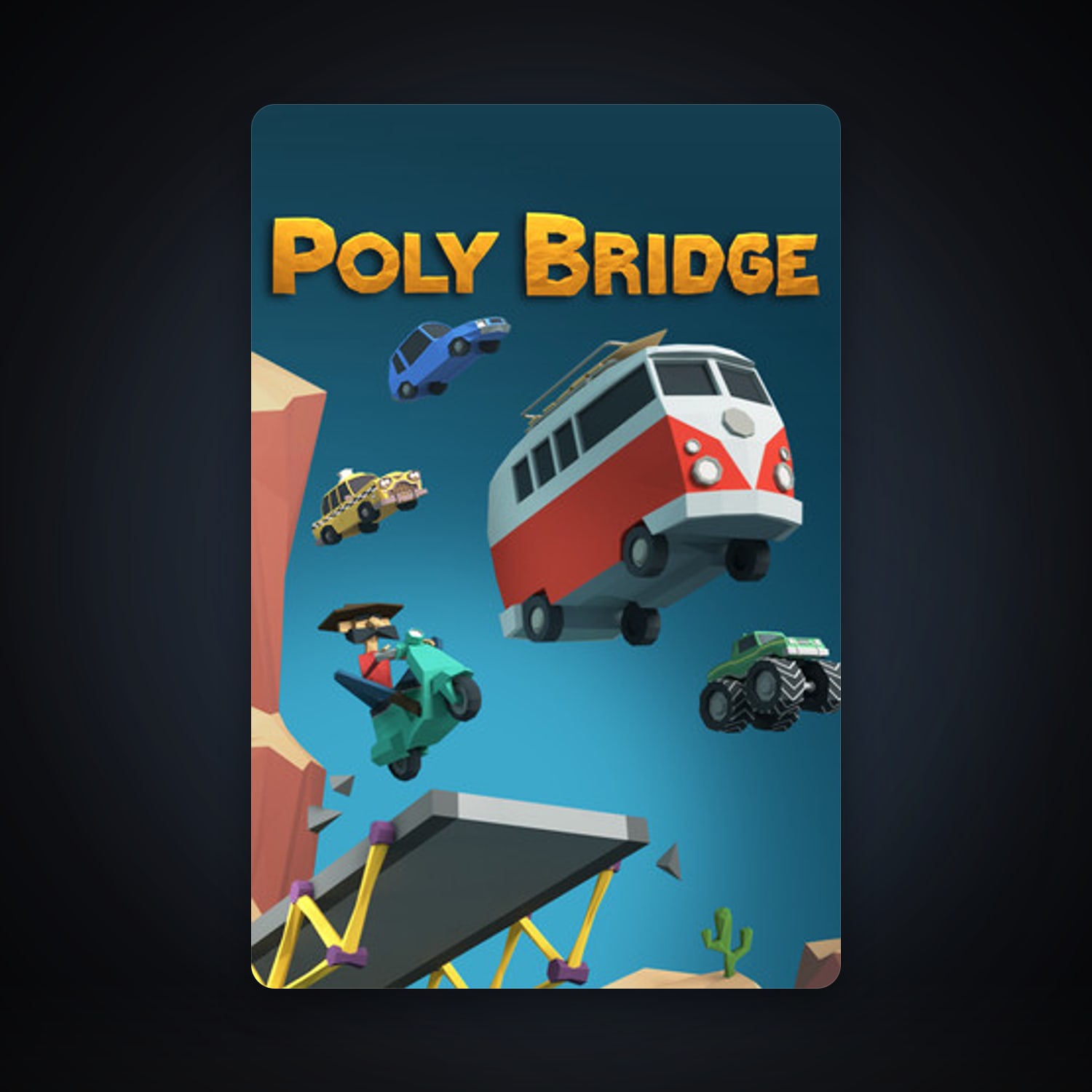 Poly Bridge, 1 games, clean — HabibiAccounts