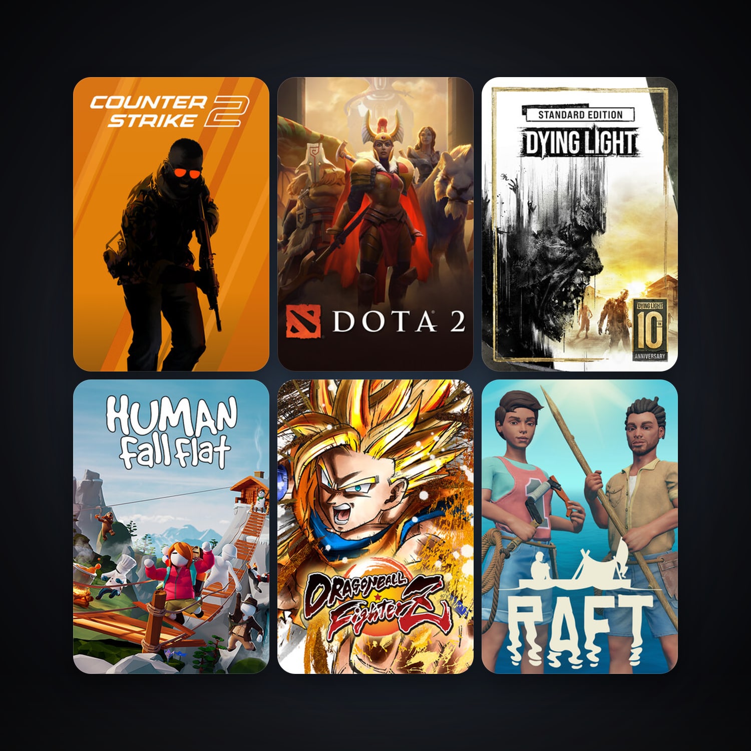 Dota 2 + CS2 Prime, 24 games, Steam 10, clean — HabibiAccounts