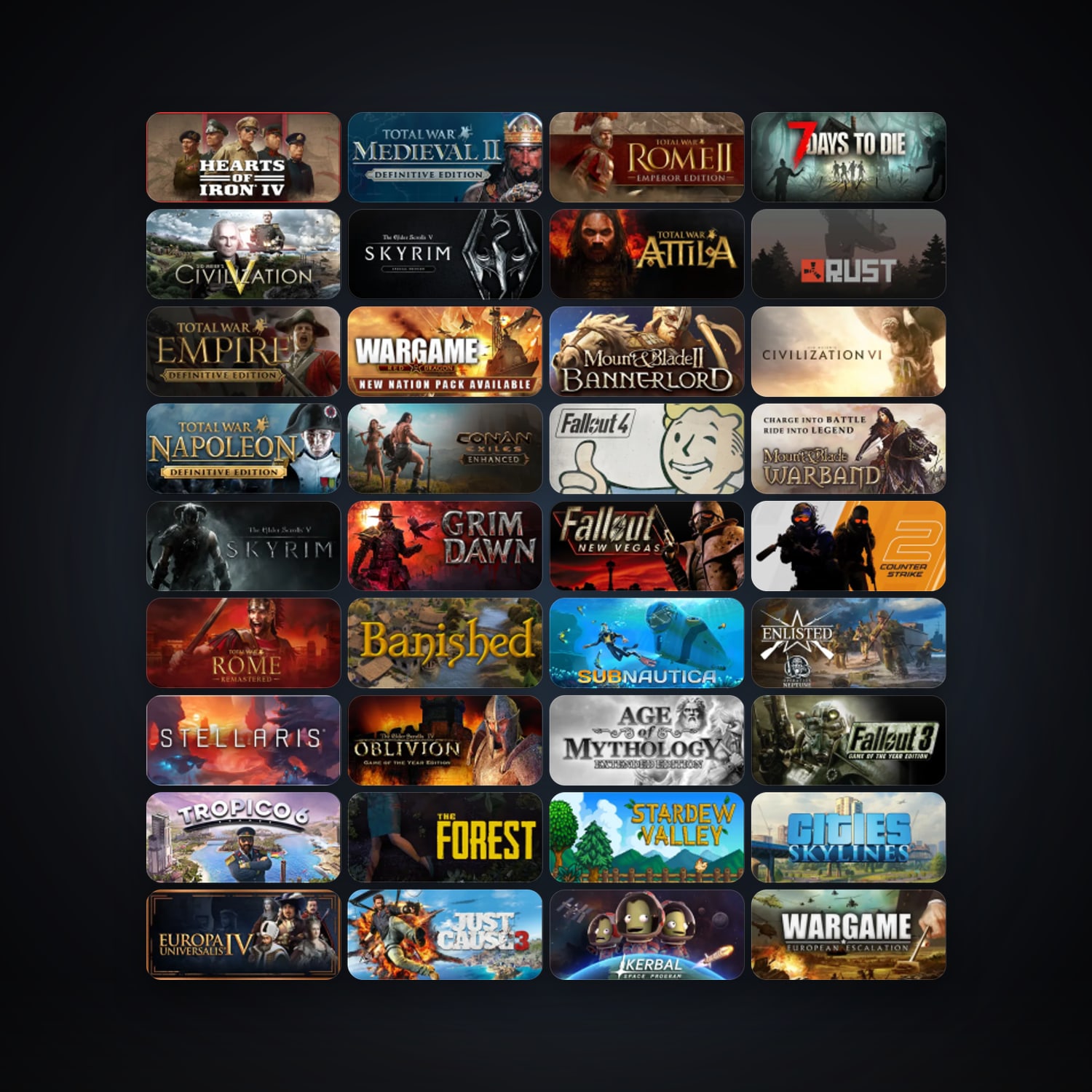 Steam 108 games, Steam 11, clean — HabibiAccounts