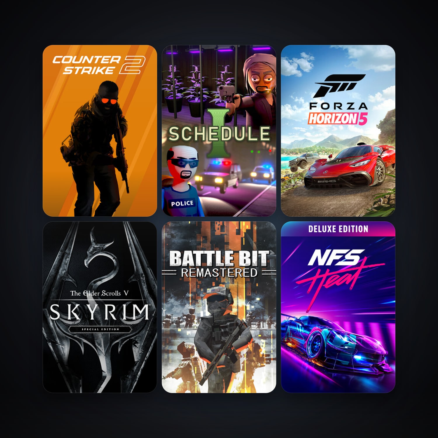 CS2 Prime + The Elder Scrolls V: Skyrim Special Edition, 118 games, clean — HabibiAccounts