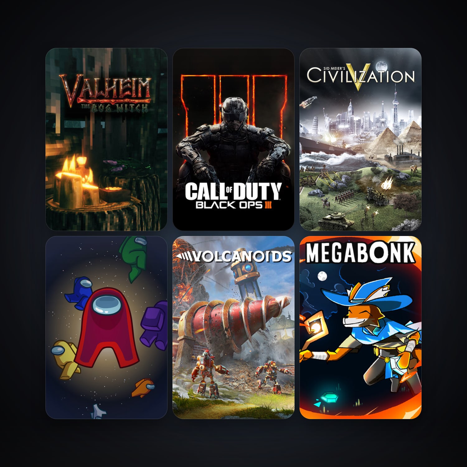 Sid Meier's Civilization V + Call of Duty: Black Ops III, 35 games, clean — HabibiAccounts