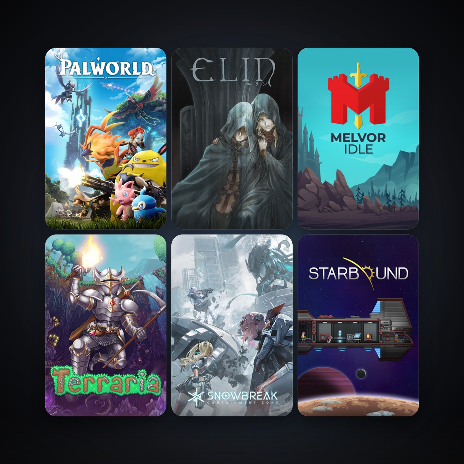 Terraria + Starbound, 188 games, clean — HabibiAccounts