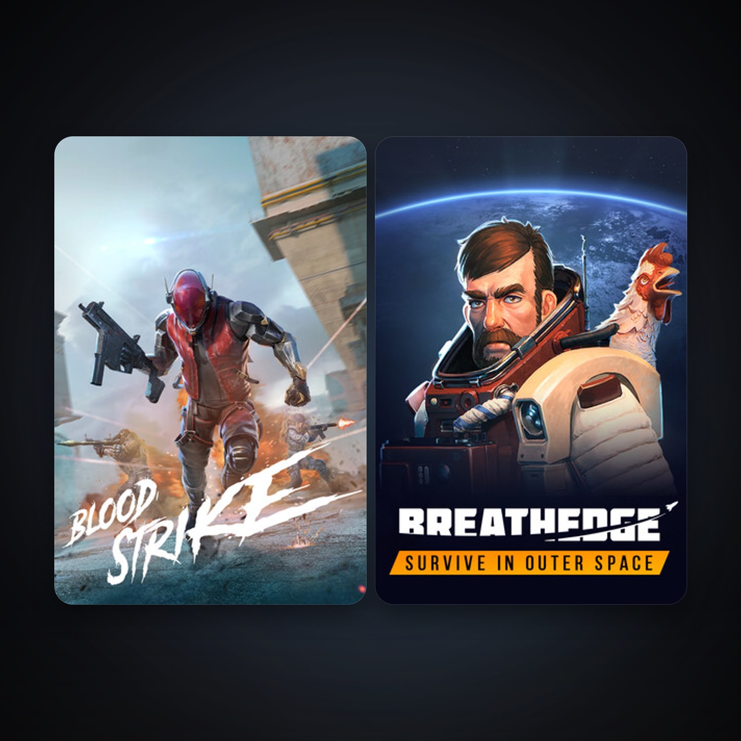 Breathedge + Blood Strike, 3 games, clean — HabibiAccounts