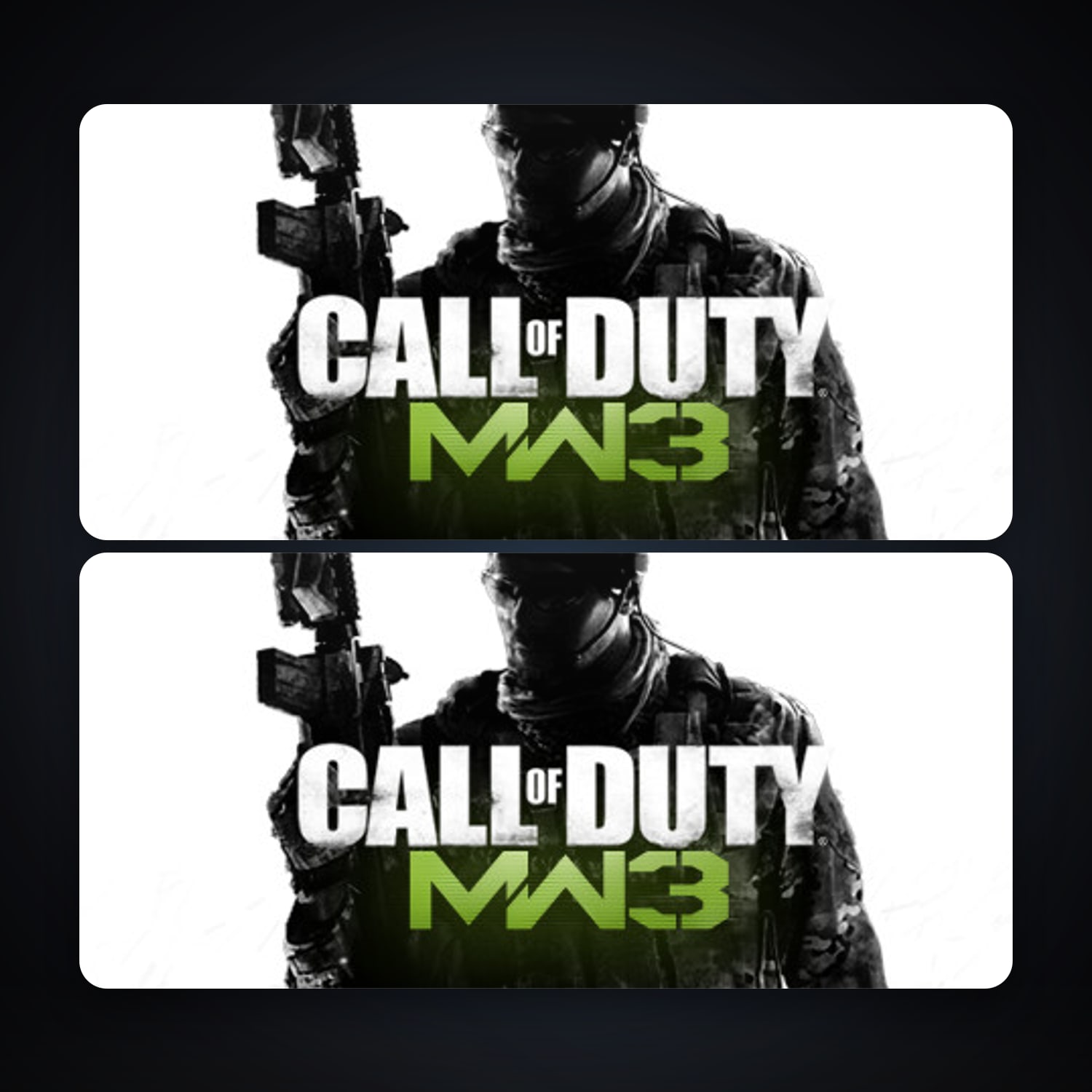 Call of Duty: Modern Warfare 3 (2011) + Call of Duty: Modern Warfare 3 - Multiplayer, 2 games, clean — HabibiAccounts