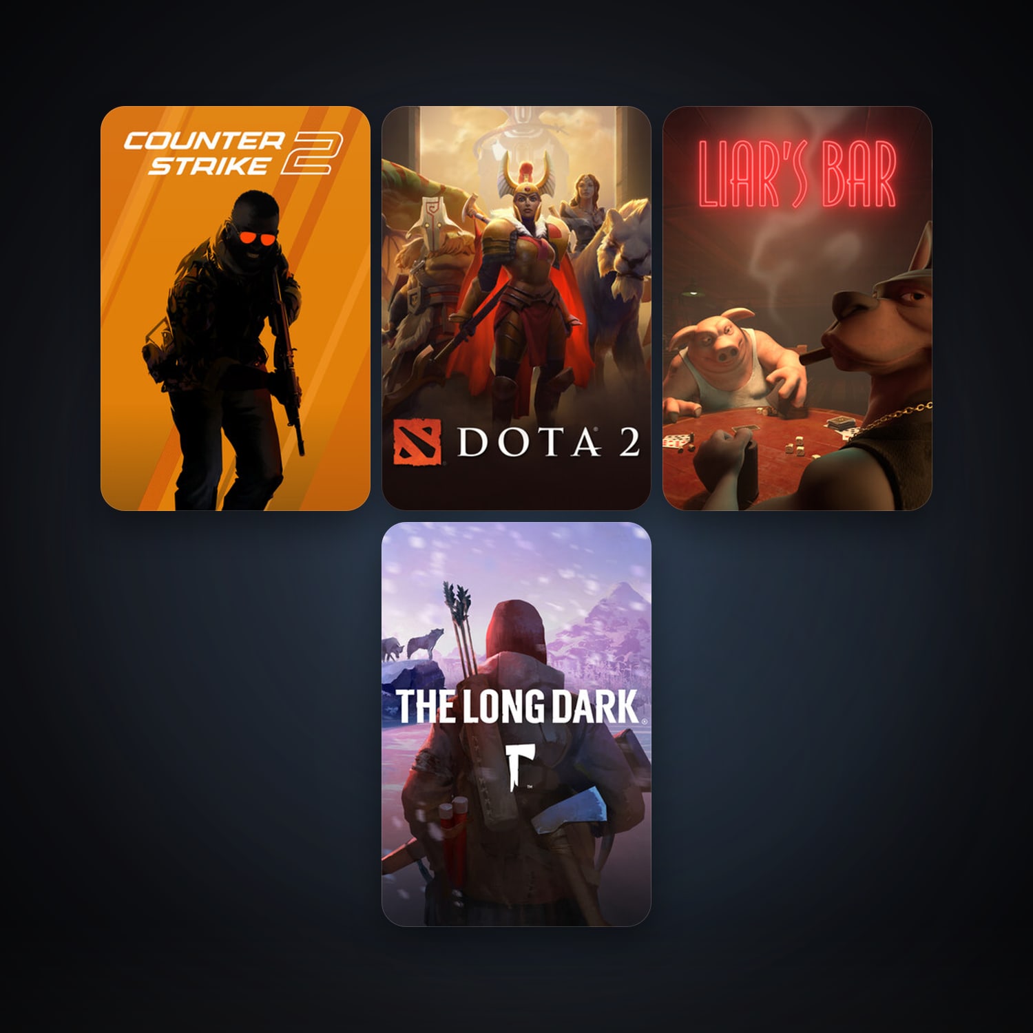 Dota 2 + CS2 Prime, 10 games, clean — HabibiAccounts