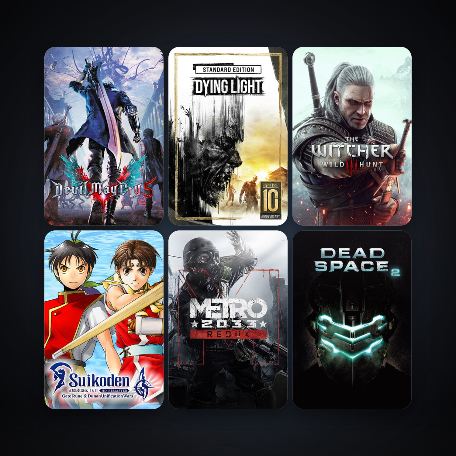 Dead Space 2 + Dying Light, 19 games, clean — HabibiAccounts