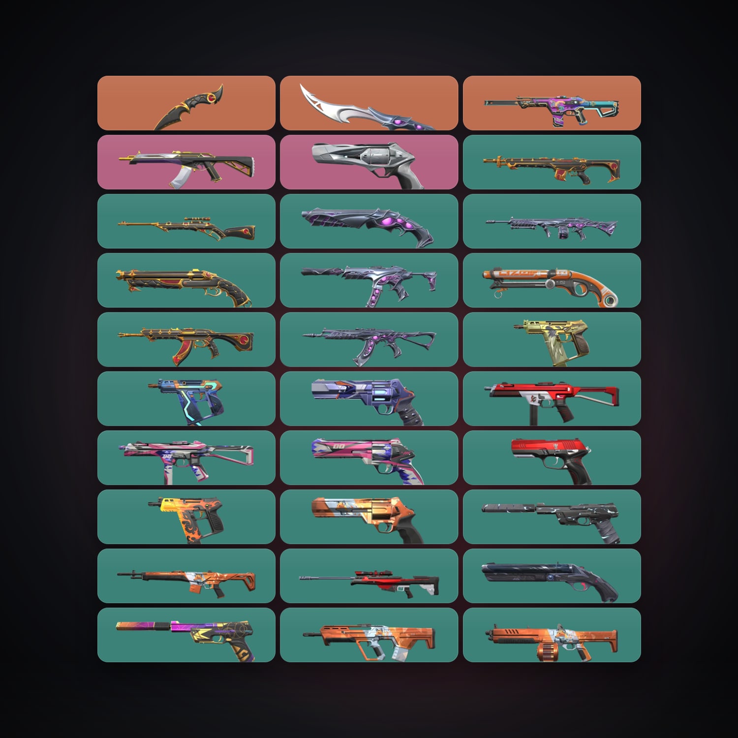 AP Gold 1 locker — 2 knives, 40 skins, lvl 241 — HabibiAccounts