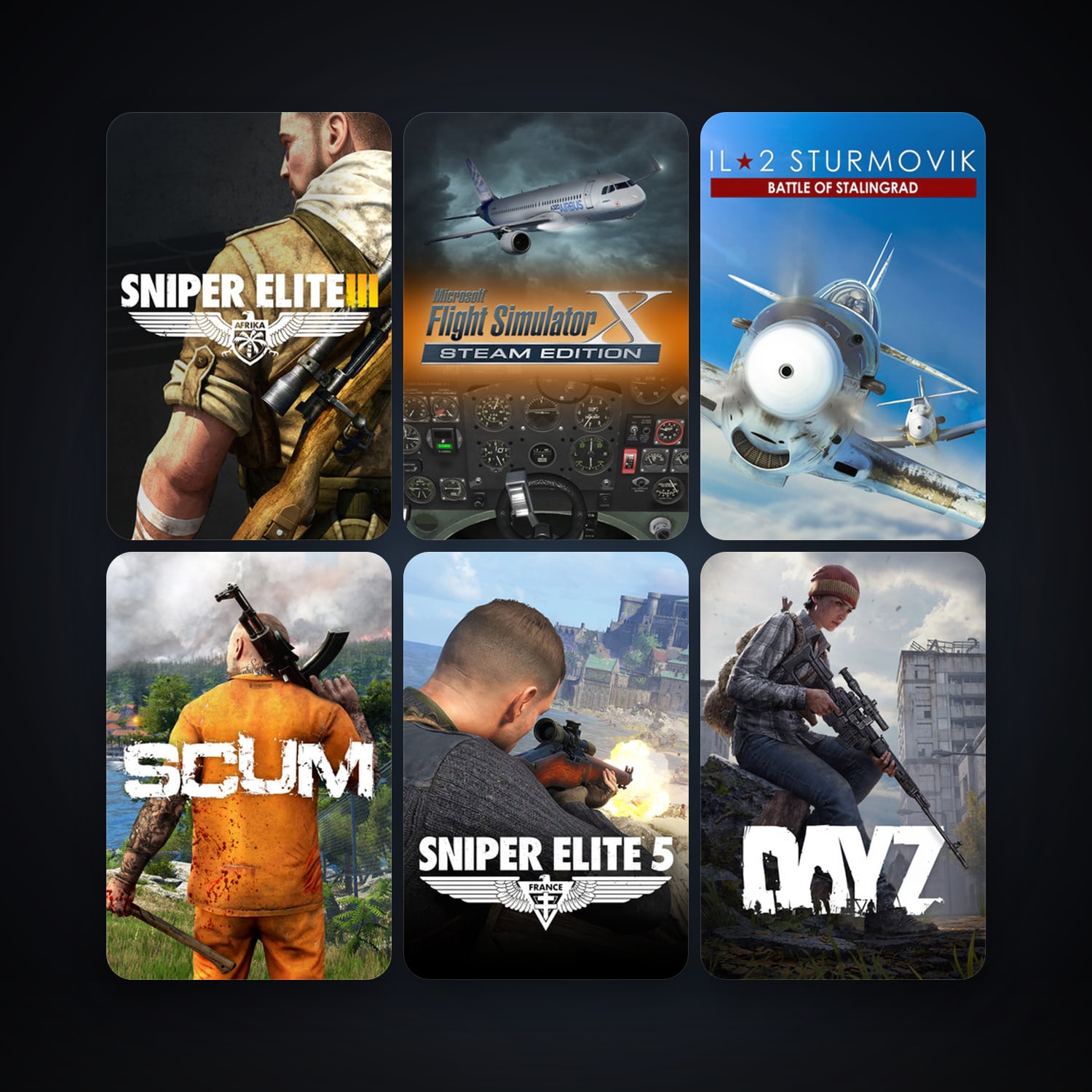 Tom Clancy's Ghost Recon + DayZ, 18 games, clean — HabibiAccounts