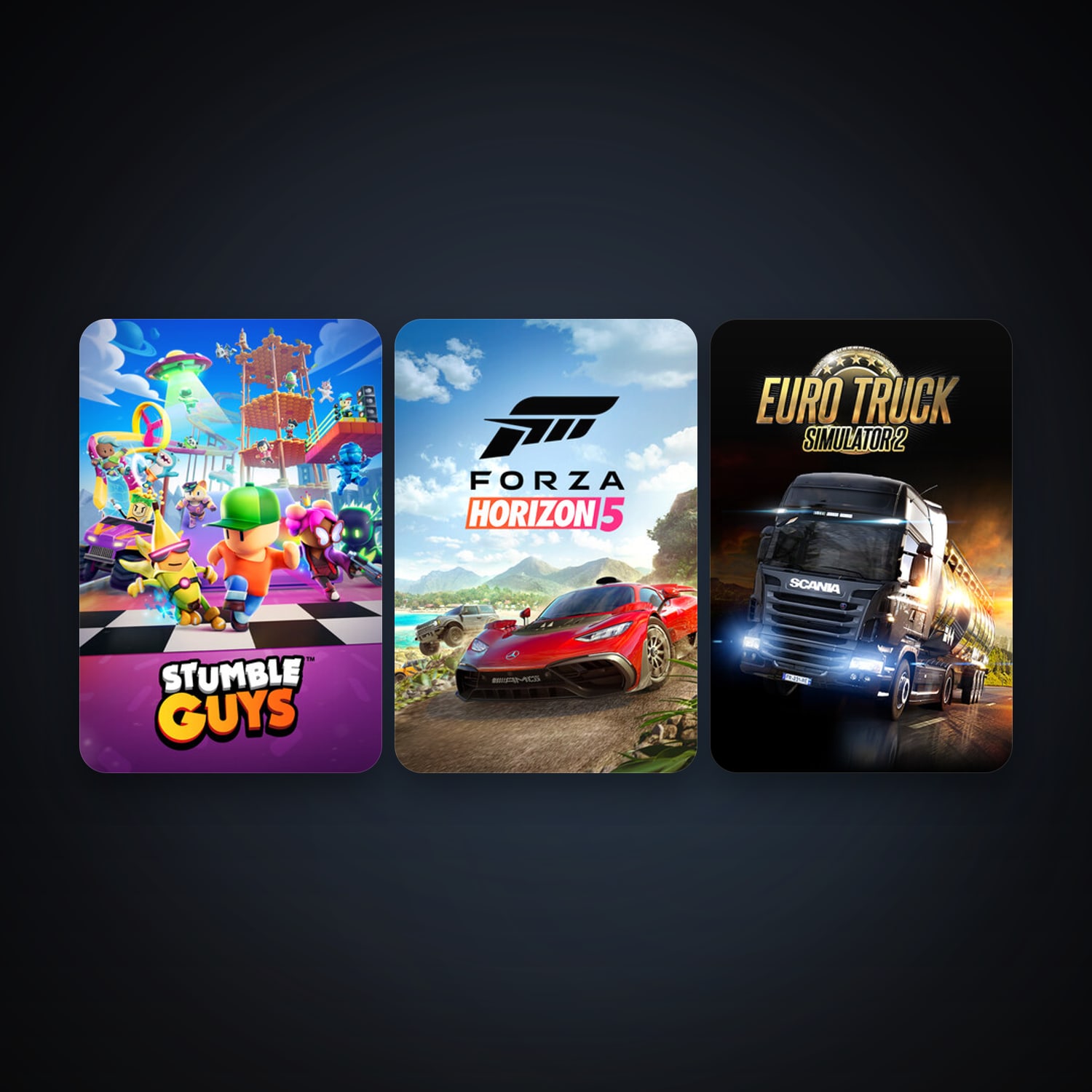 Free CS2 (No Prime) + Euro Truck Simulator 2, 8 games, clean — HabibiAccounts